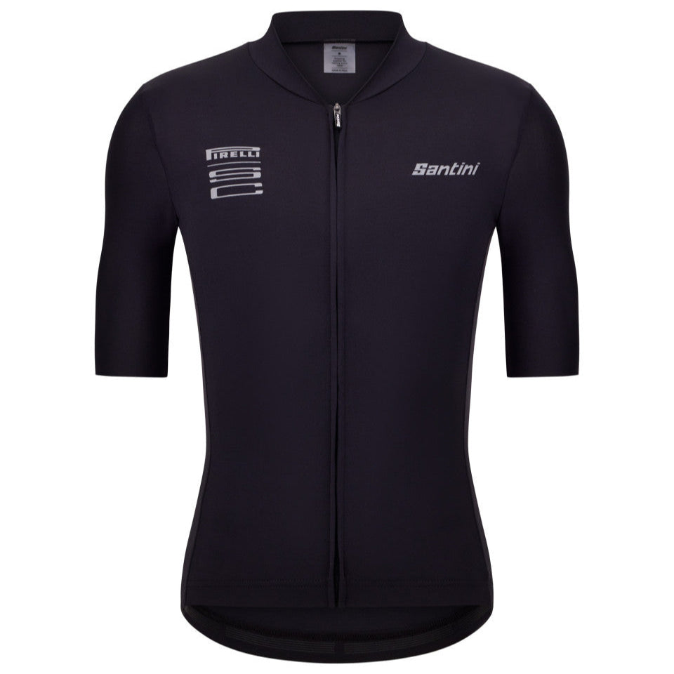 Maglia Santini x PIRELLI Ruota - Nero Santini