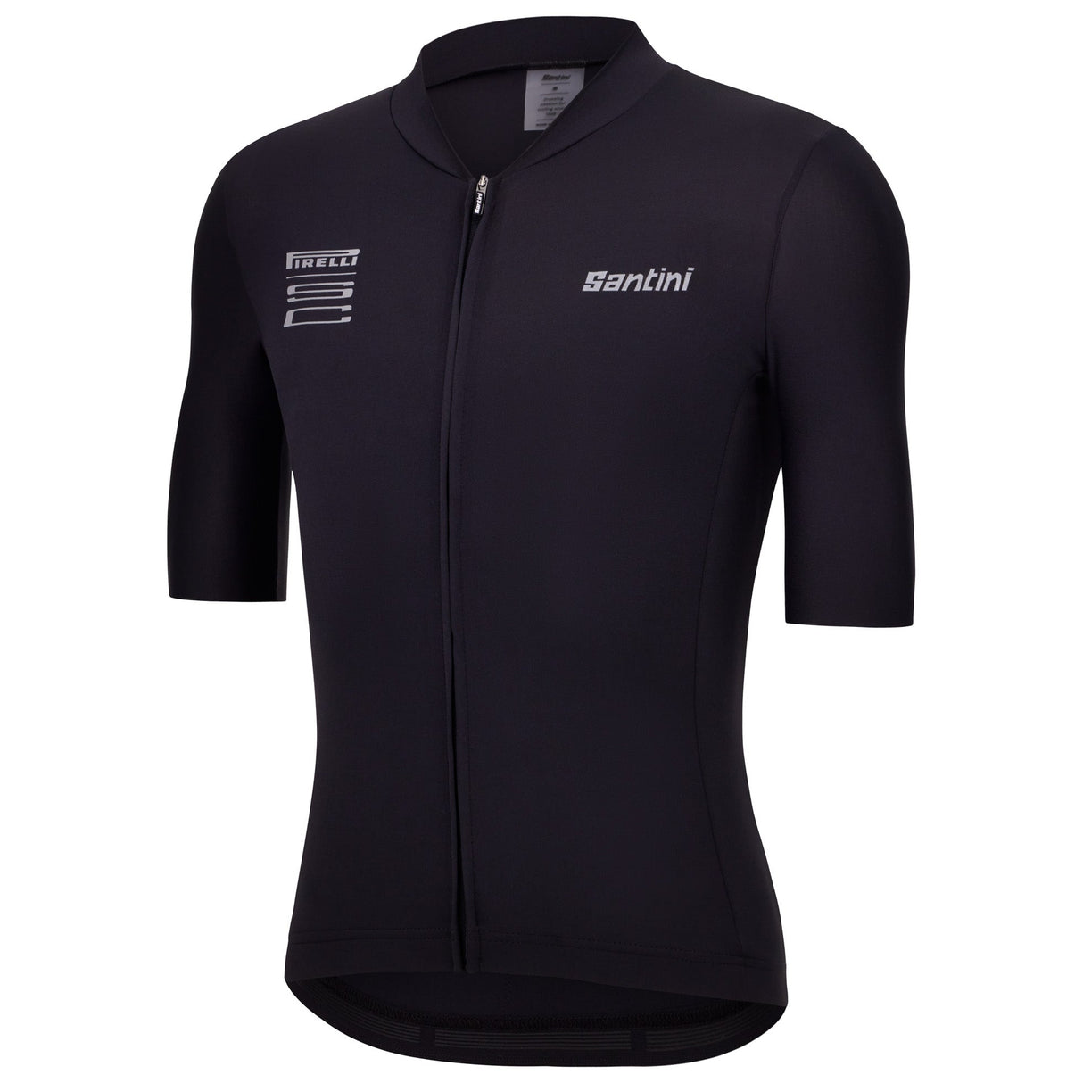 Maglia Santini x PIRELLI Ruota - Nero Santini