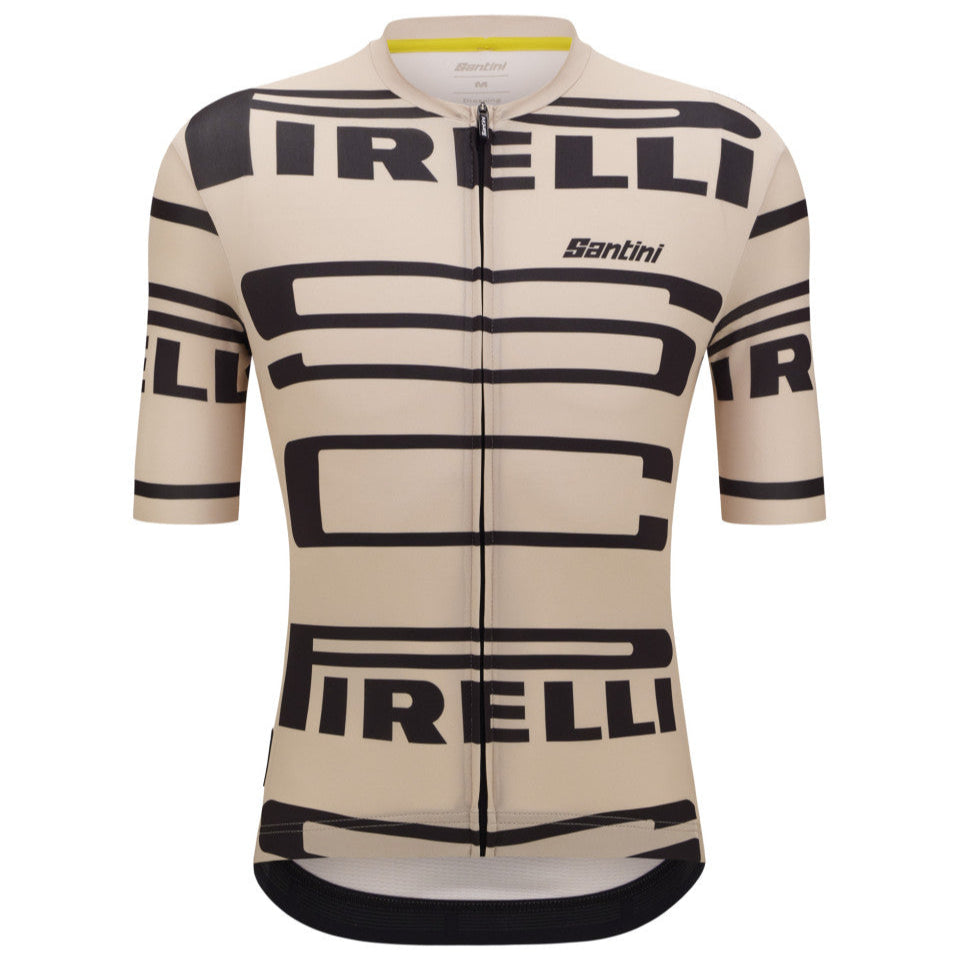 Maglia Santini x PIRELLI SC - Beige Santini