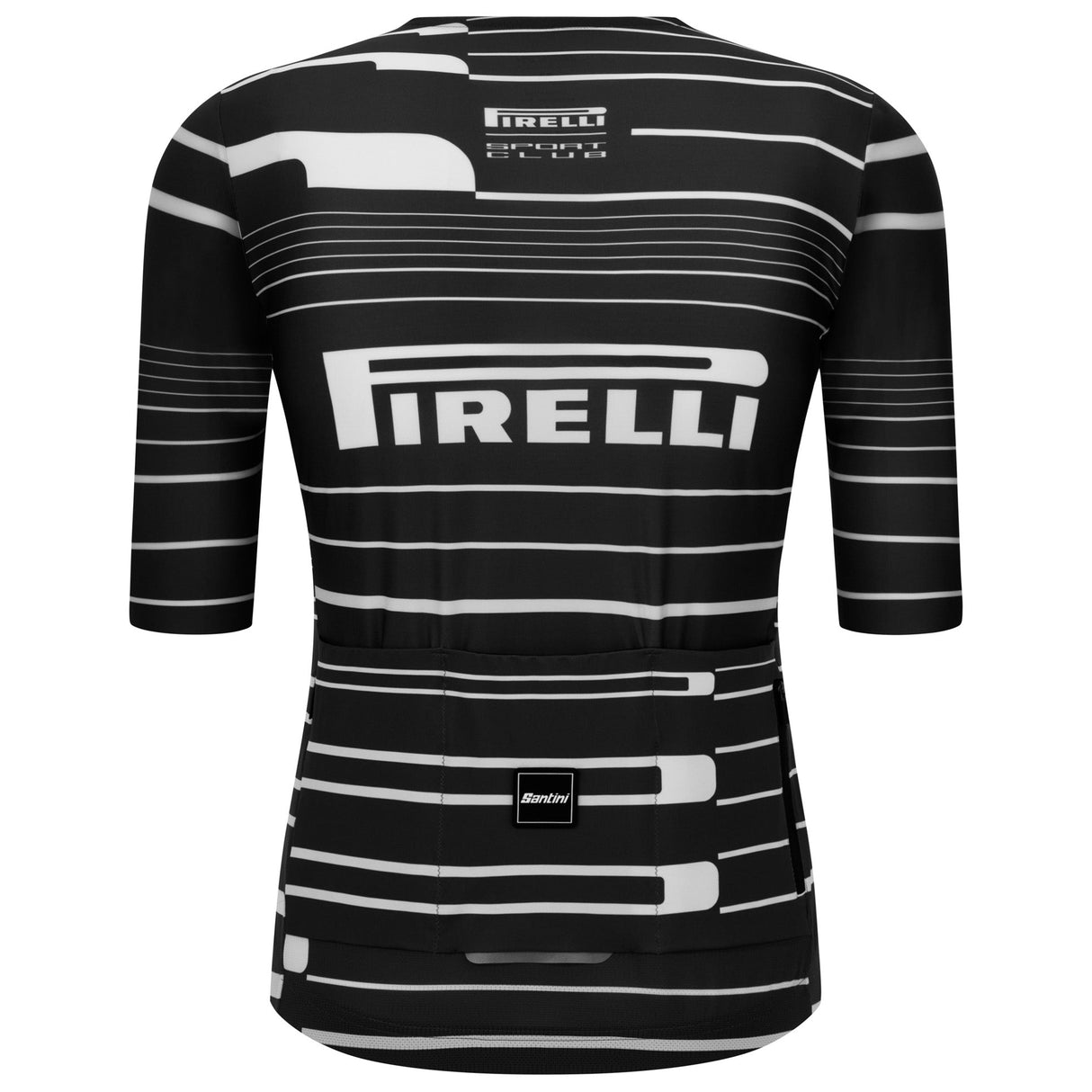 Maglia Santini x PIRELLI Sport Club - Nero Santini