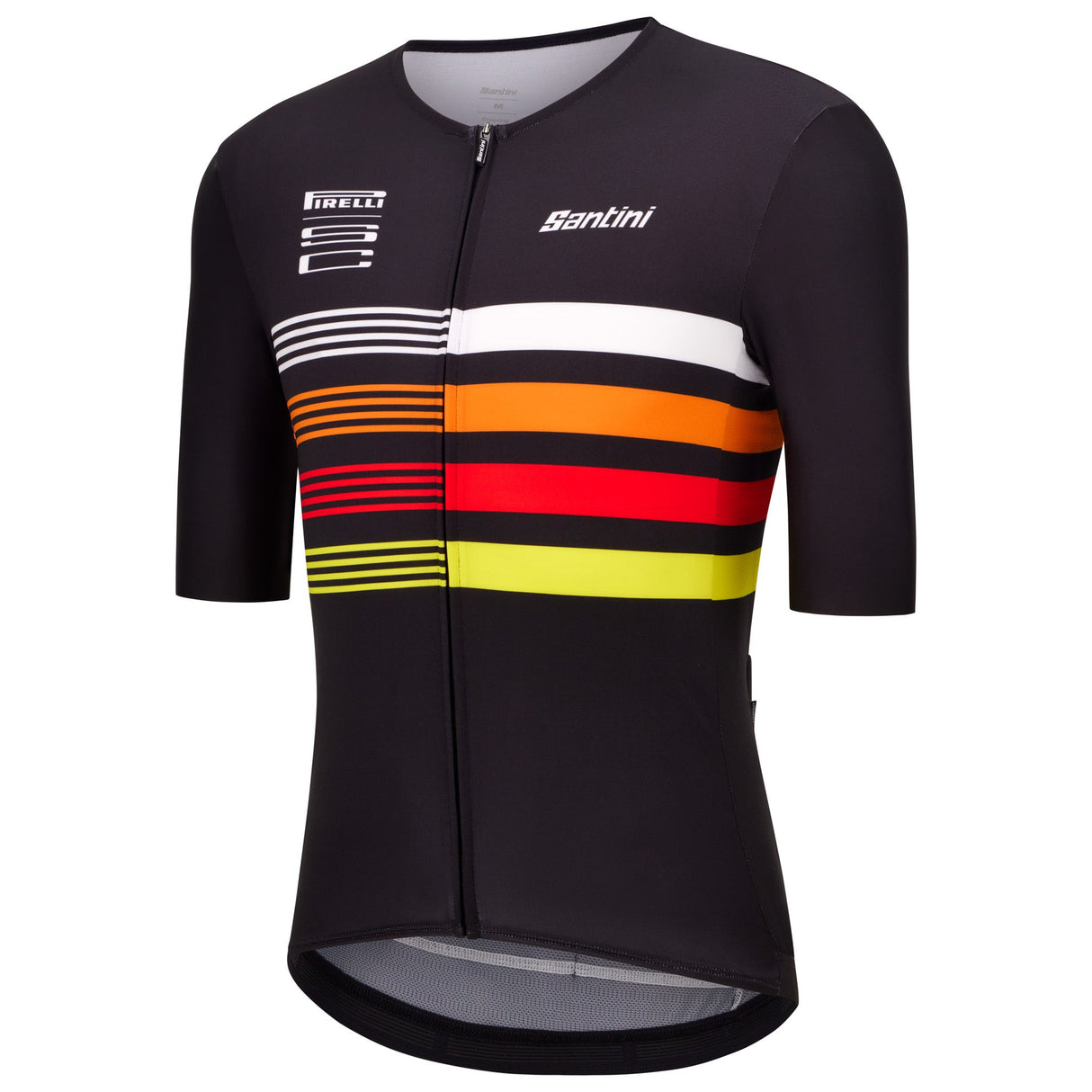 Maglia Santini x PIRELLI Tape - Nero Santini