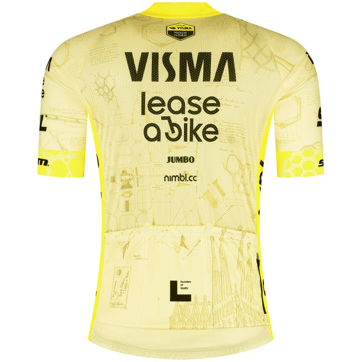 Maillot Team Visma Lease a bike 2026 Dream Like a Champion - Training
