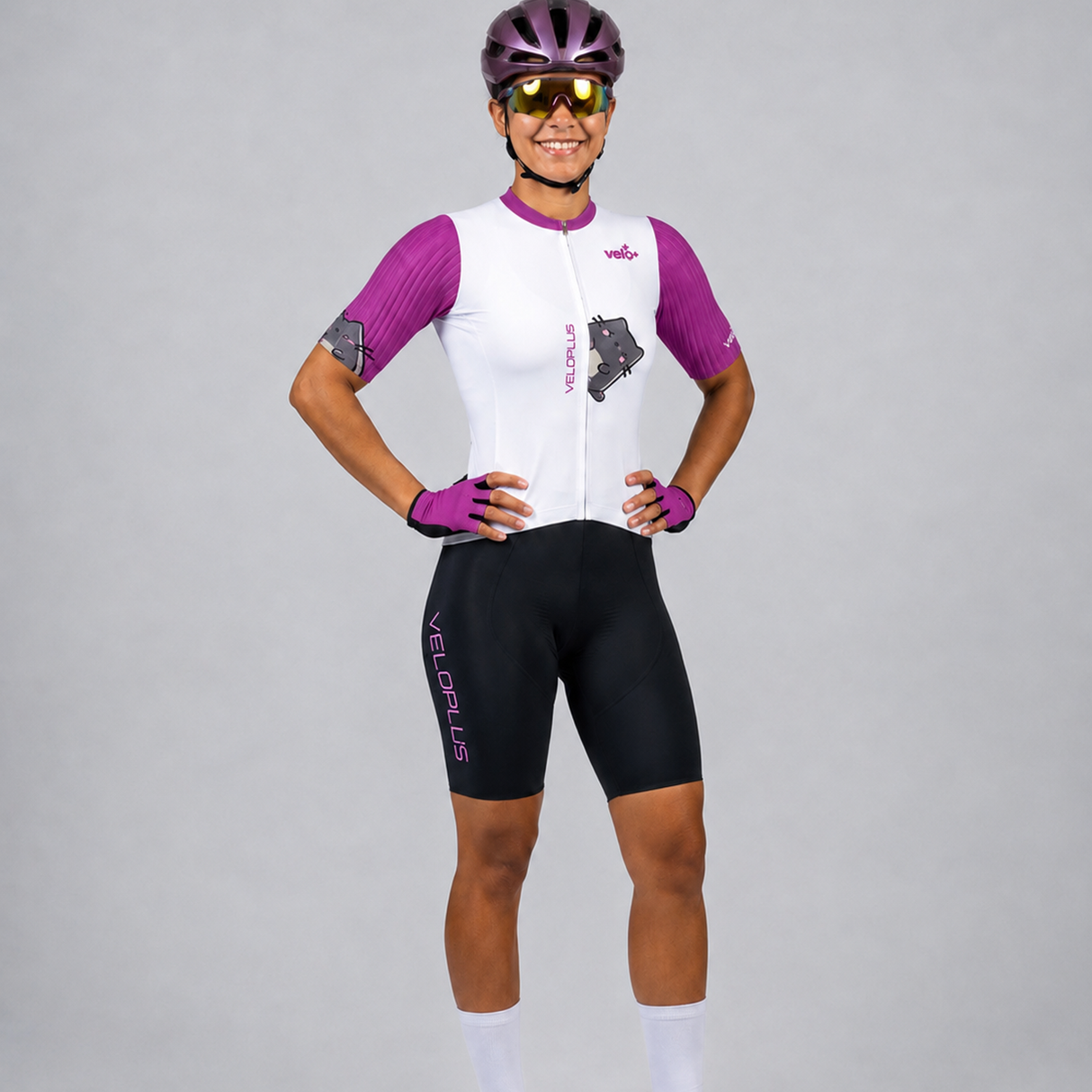 Jersey Veloplus - Mofusumi Purple