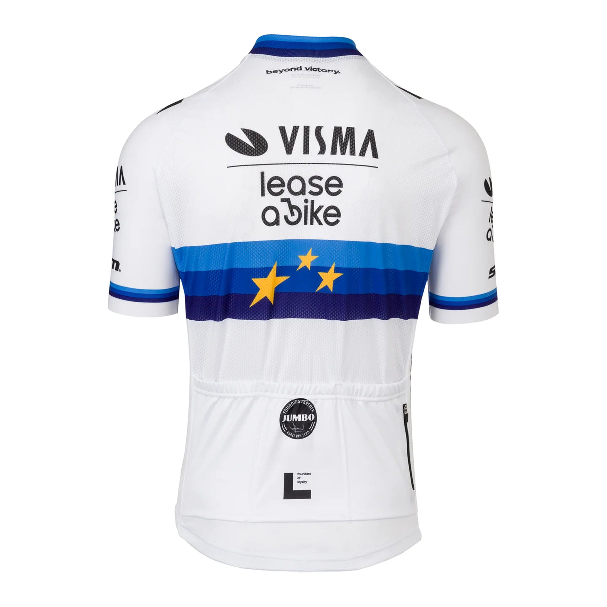 Maglia bambino Team Visma Lease a bike 2025 - Campione europeo - I