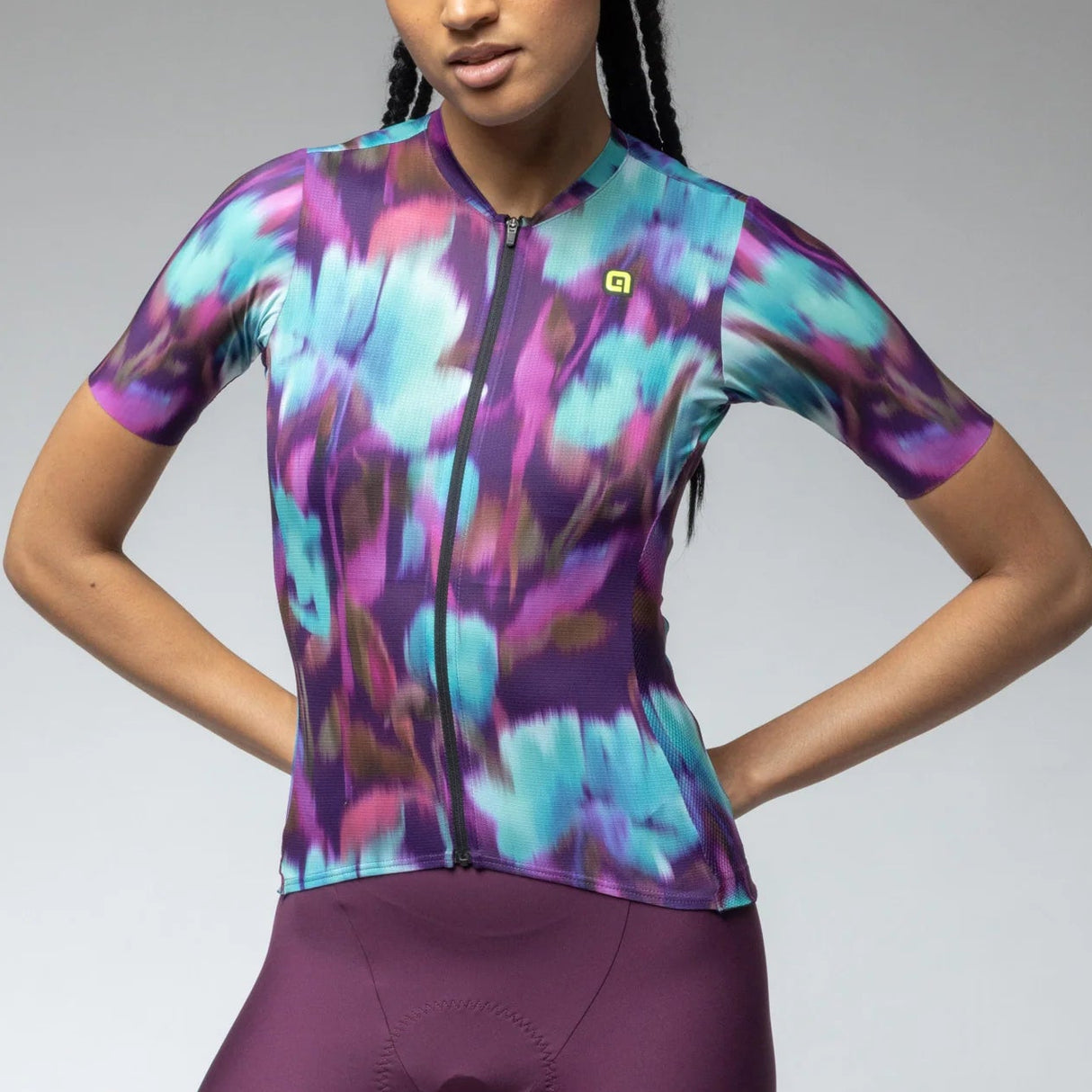 Maillot femme Ale PR-E Jardin 2.0 - Violet