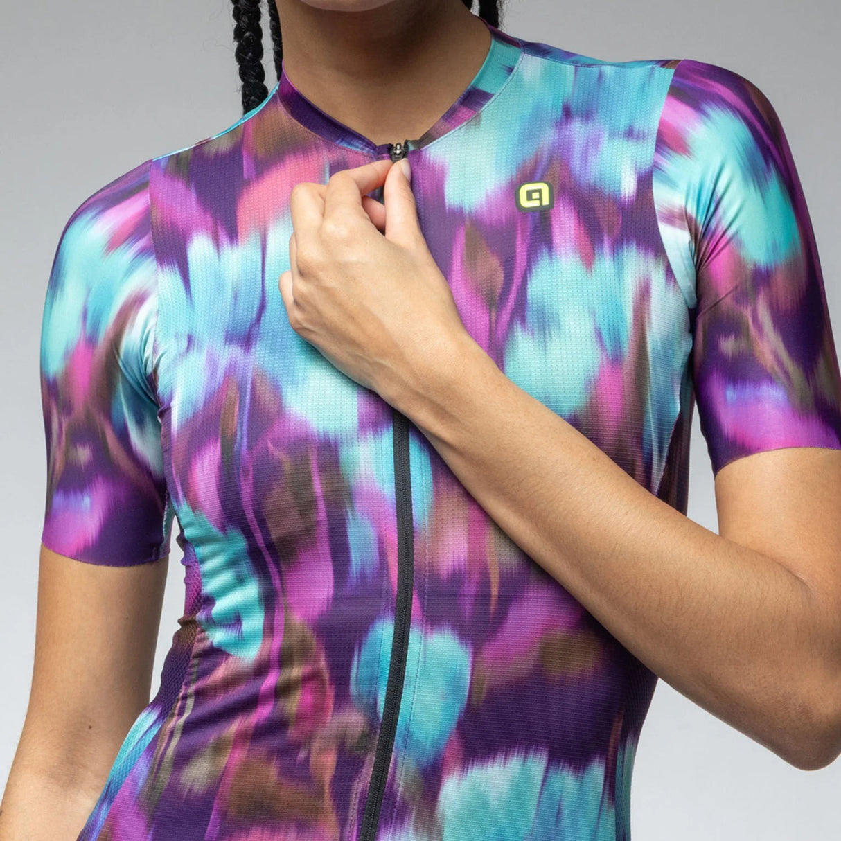 Maillot femme Ale PR-E Jardin 2.0 - Violet