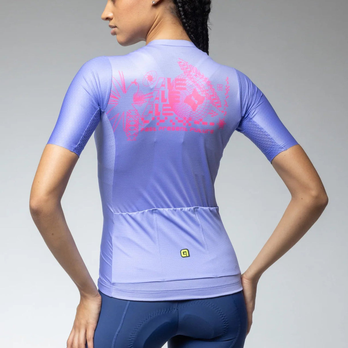 Maillot femme Ale PR-E Megabyte 2.0 - Bleu clair