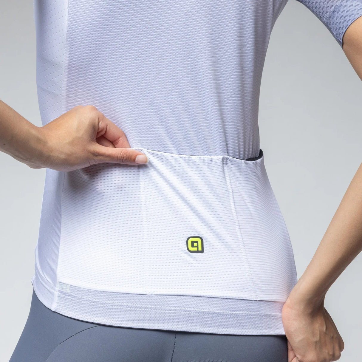 Maillot femme Ale PR-E Megabyte 2.0 - Blanc