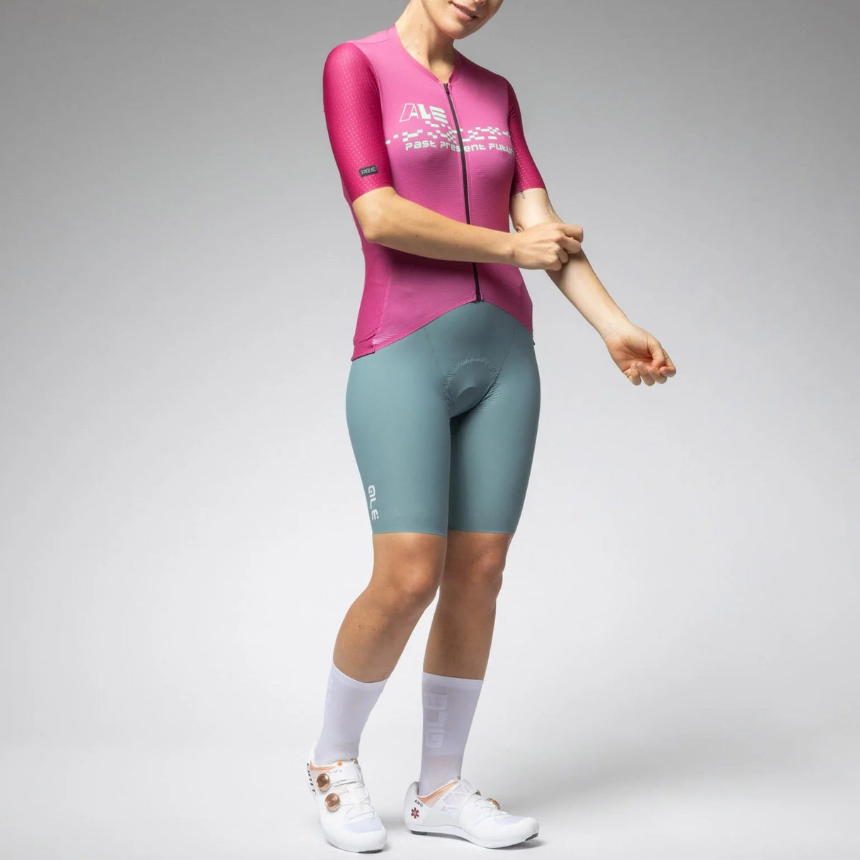 Maglia donna Ale PR-E Megabyte 2.0 - Rosa Ale