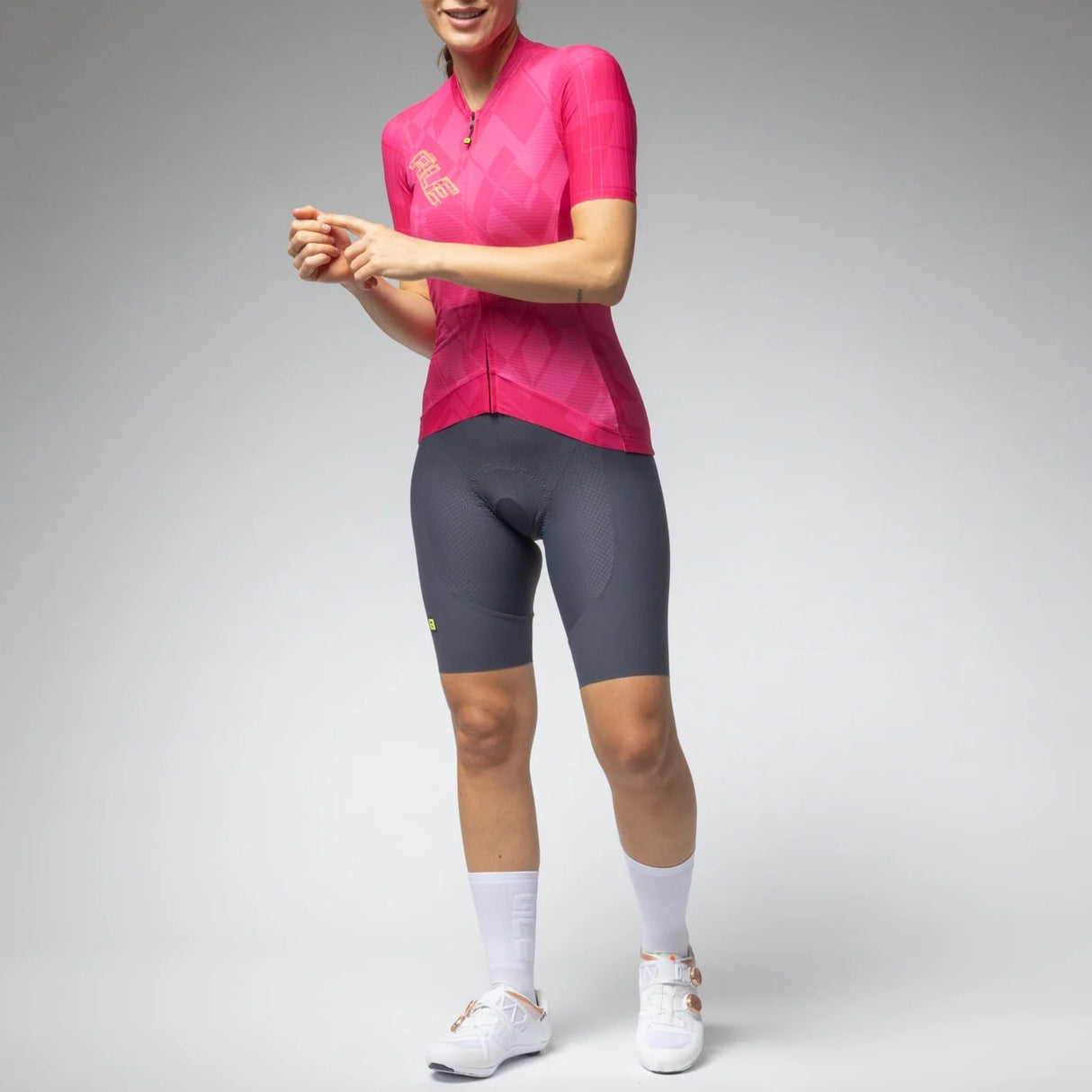 Maillot femme Ale PR-E Schema - Fuchsia