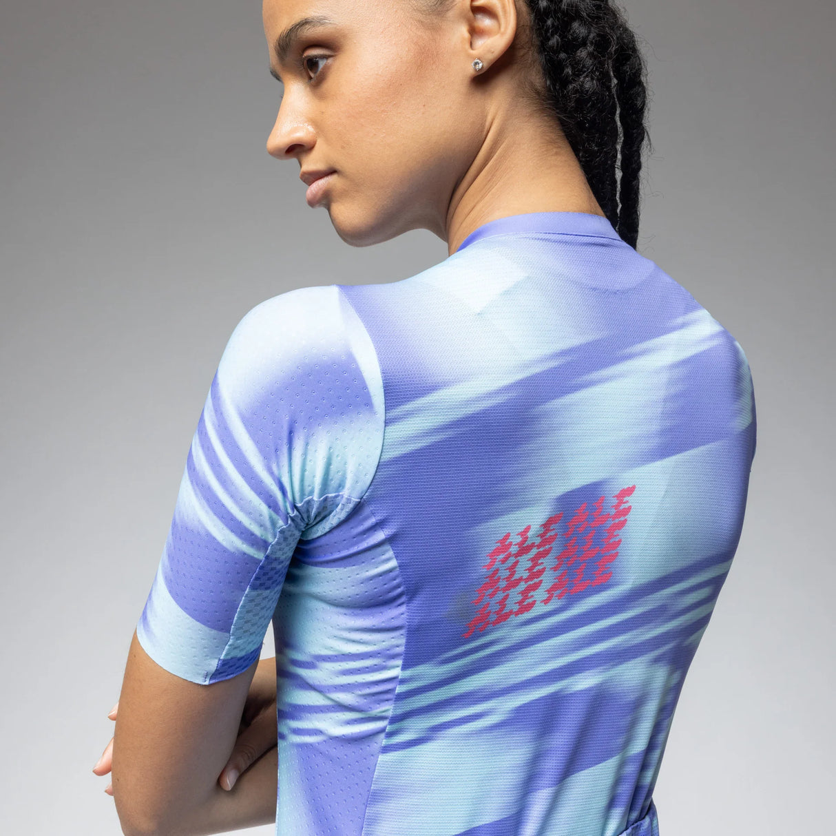 Maillot femme Ale PR-E Techno - Bleu clair