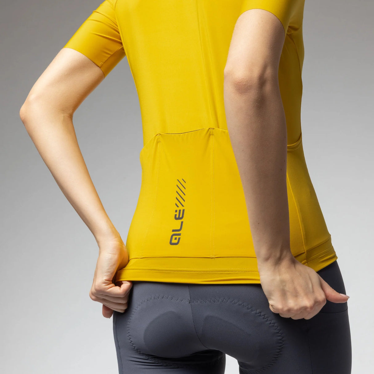 Ale Pragma Color Block Off Road women jersey - Yellow