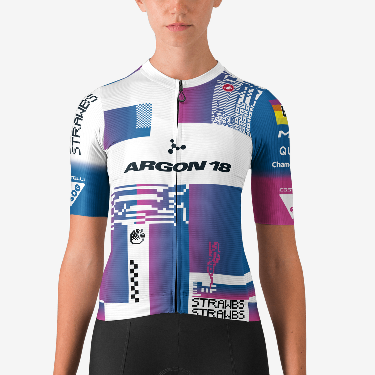 Maglia donna Castelli Espresso SOG Danni Shrosbree - Viola Castelli