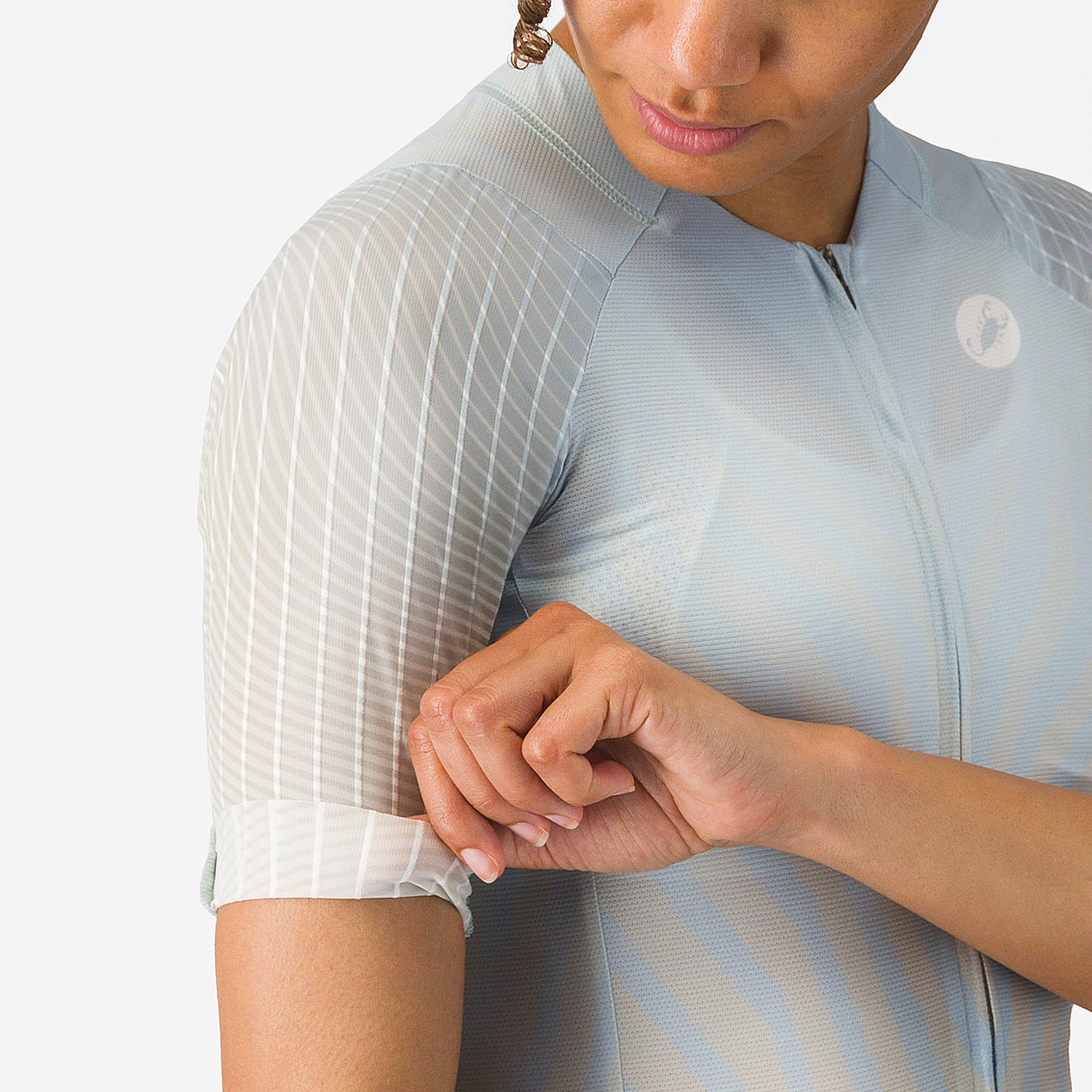 Maillot femme Castelli Free Speed 3 Race - Bleu clair