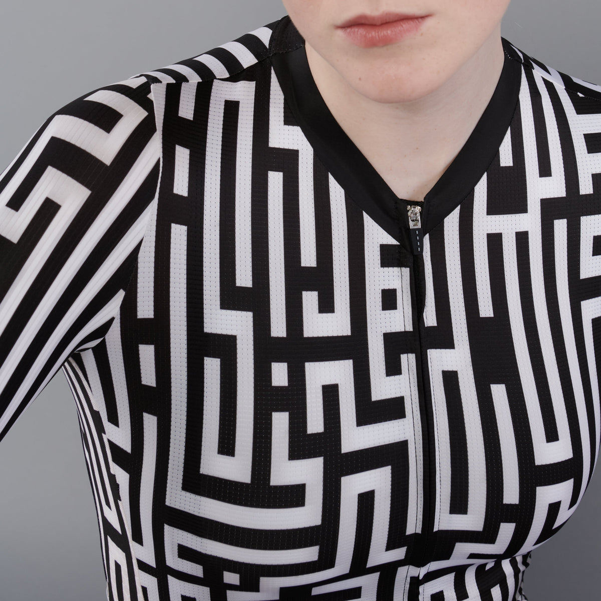 Maglia donna La Passione Maze - Nero La Passione