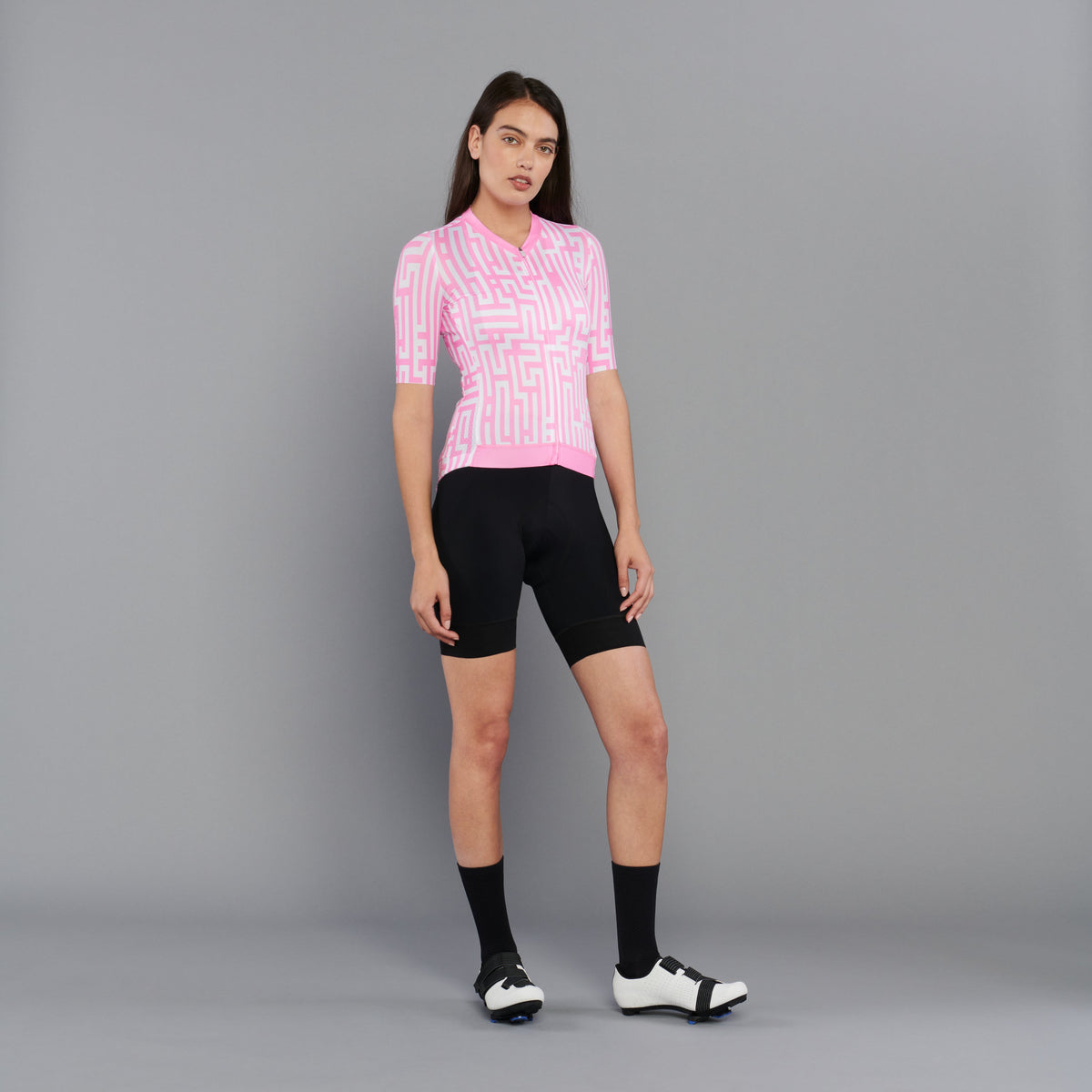 Maglia donna La Passione Maze - Rosa fluo La Passione