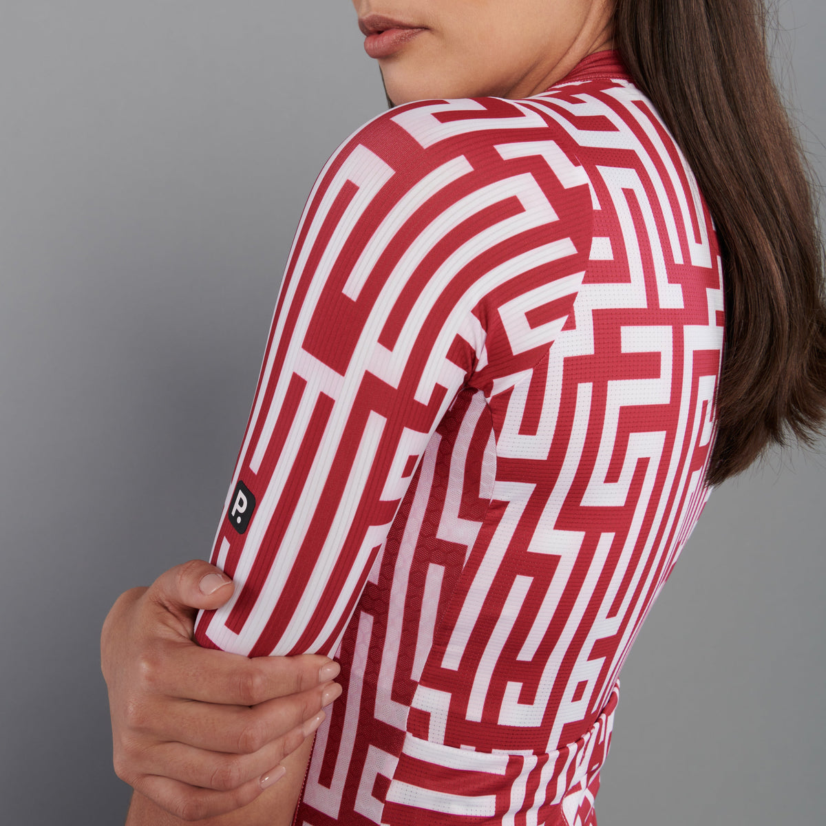 Maglia donna La Passione Maze - Rosso ciliegia La Passione