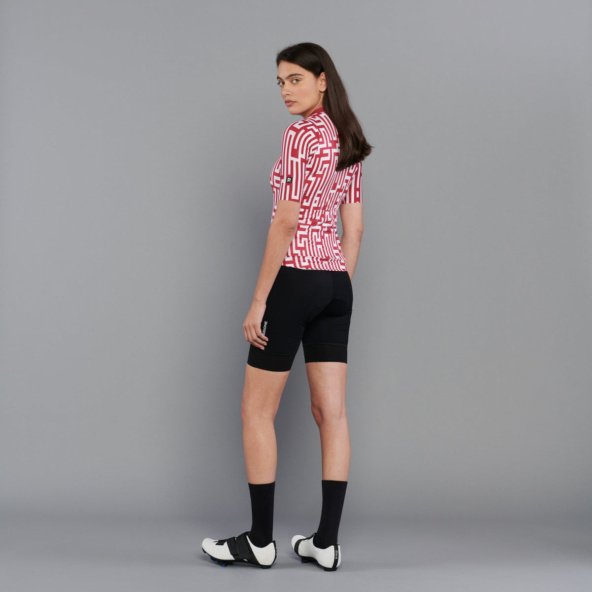 Maglia donna La Passione Maze - Rosso ciliegia La Passione