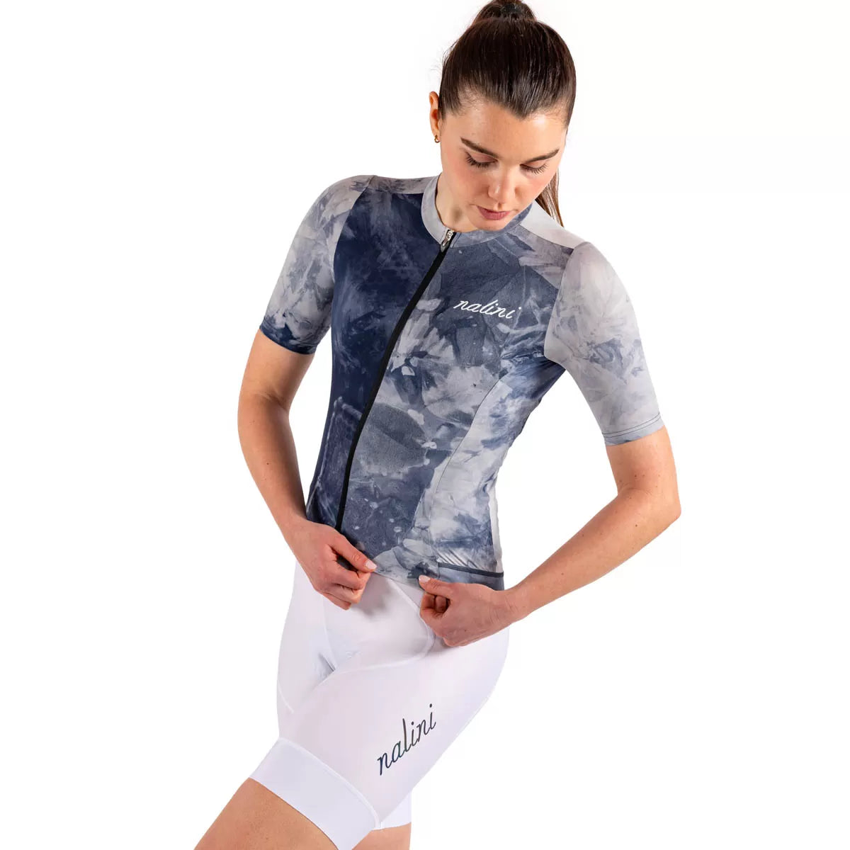 Maglia donna Nalini Tie Dye - Blu Nalini