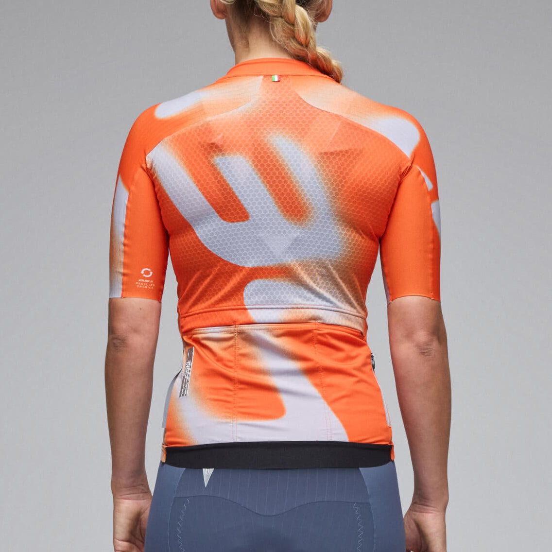 Maglia donna Q36.5 Gregarius Pro Big Logo - Arancio Q36.5