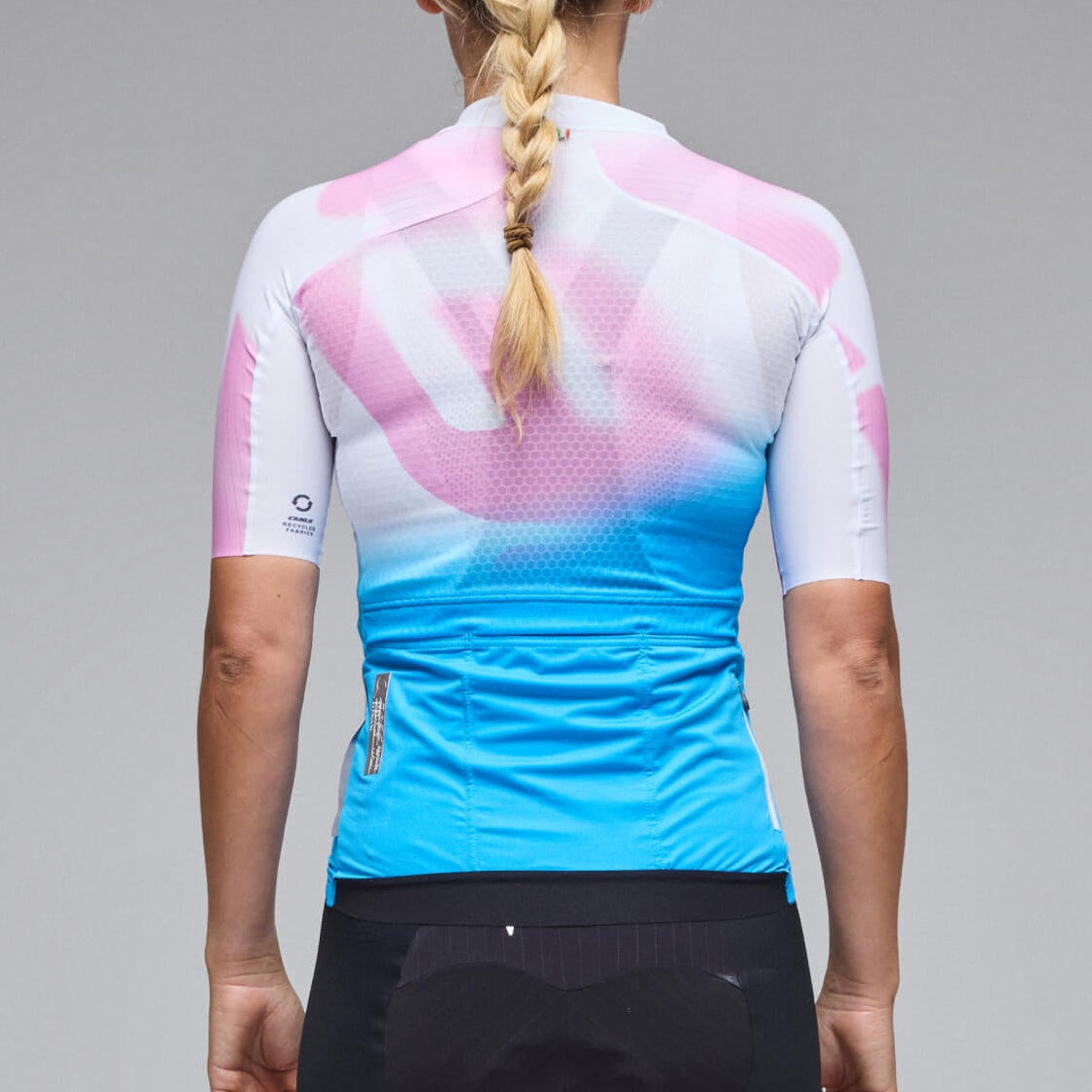 Maglia donna Q36.5 Gregarius Pro Big Logo - Azzurro Q36.5