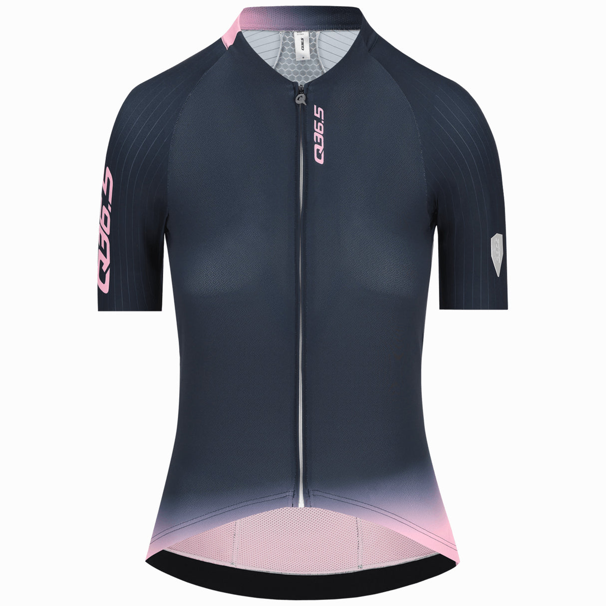 Maillot femme Q36.5 Gregarius Pro Collar Fade - Bleu