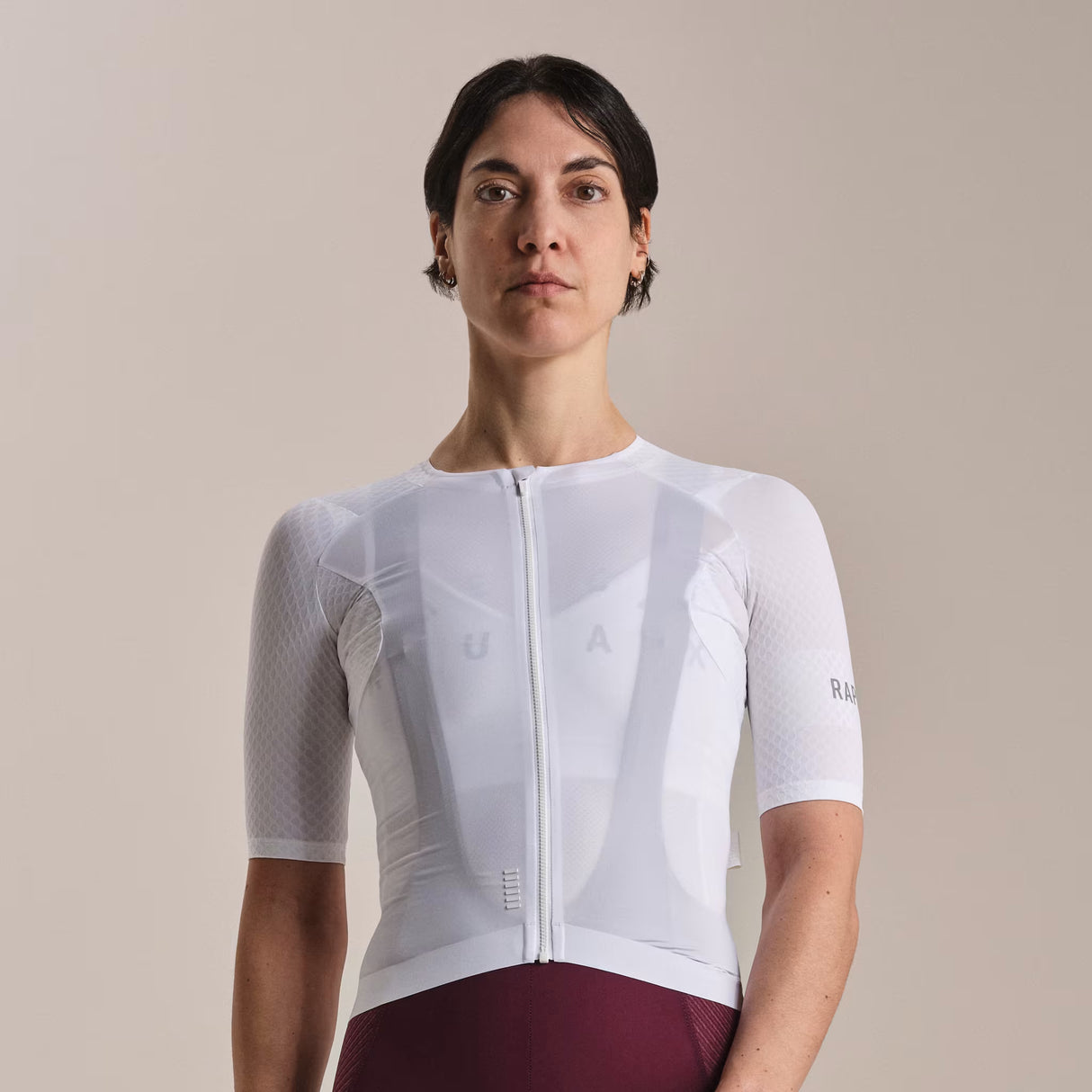 Maillot femme Rapha Pro Team Aero 4 - Blanc