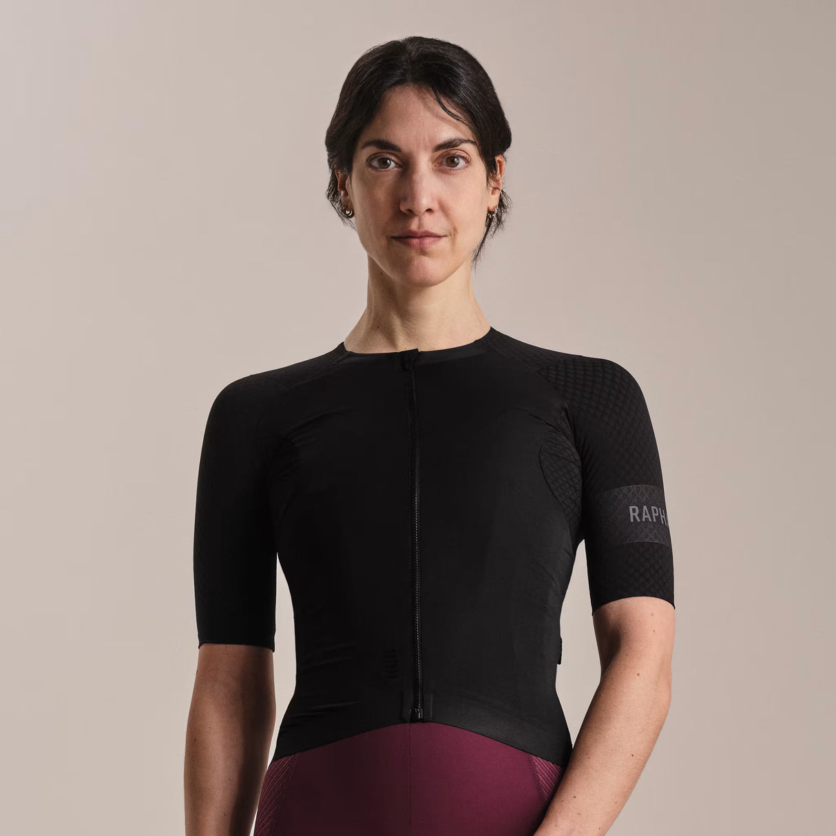 Maglia donna Rapha Pro Team Aero 4 - Nero Rapha