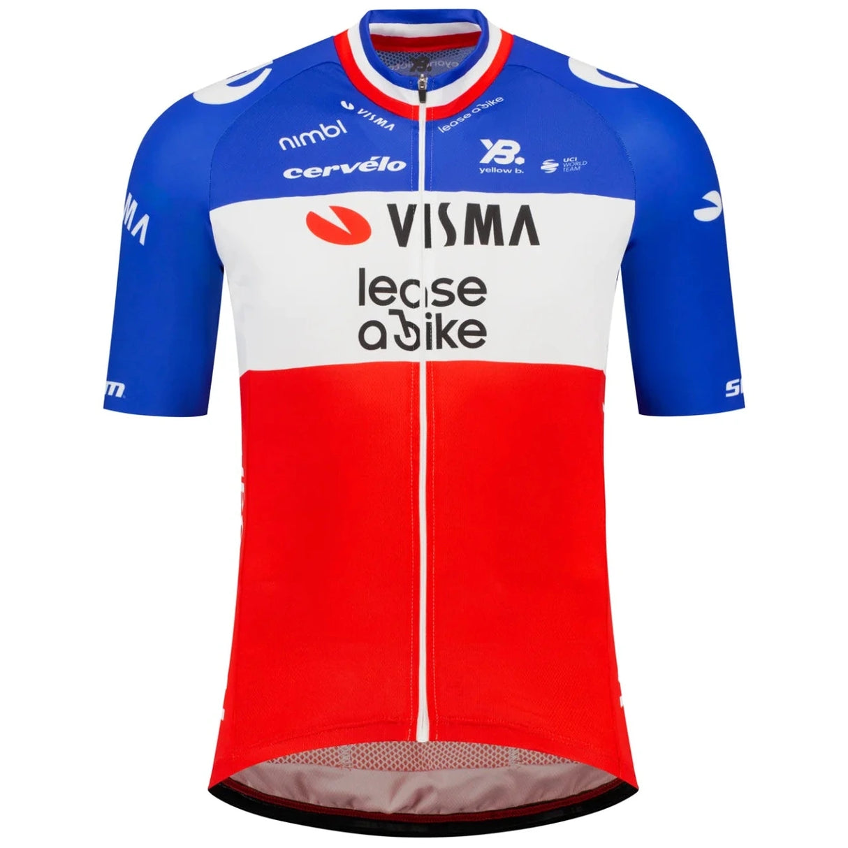 Maillot Team Visma Lease a bike 2026 - Campione Francese crono Yellow B.