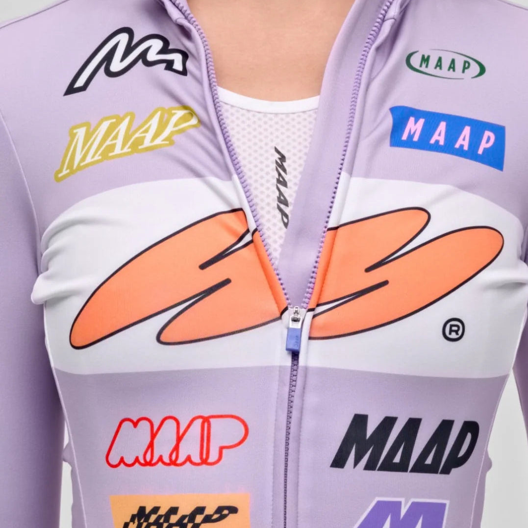 Maap Gamma Team Thermal frau langarmtrikot - Dusty Lavender