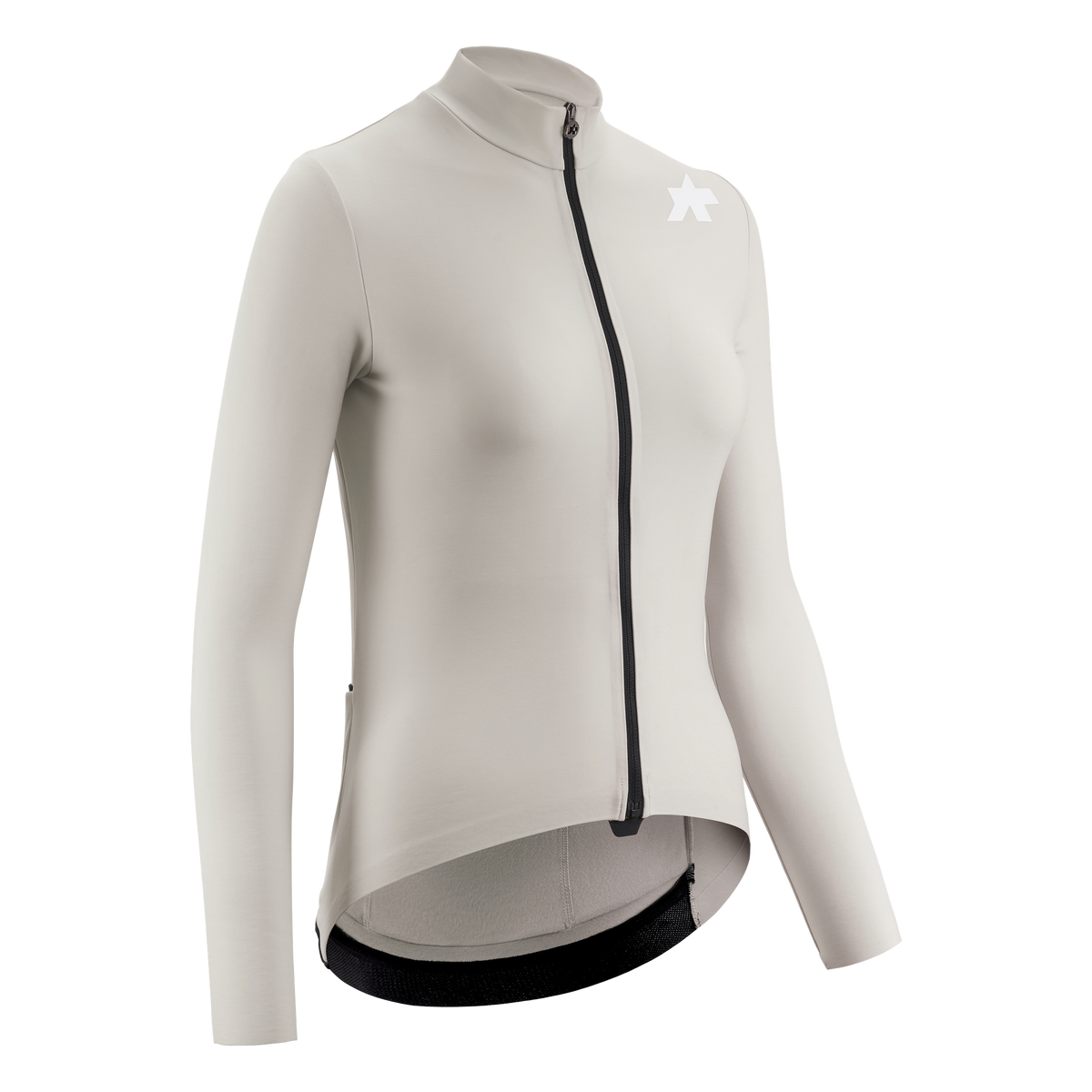 Maillot mujer manga larga Assos Mille GT Spring Fall S11 - Gris claro
