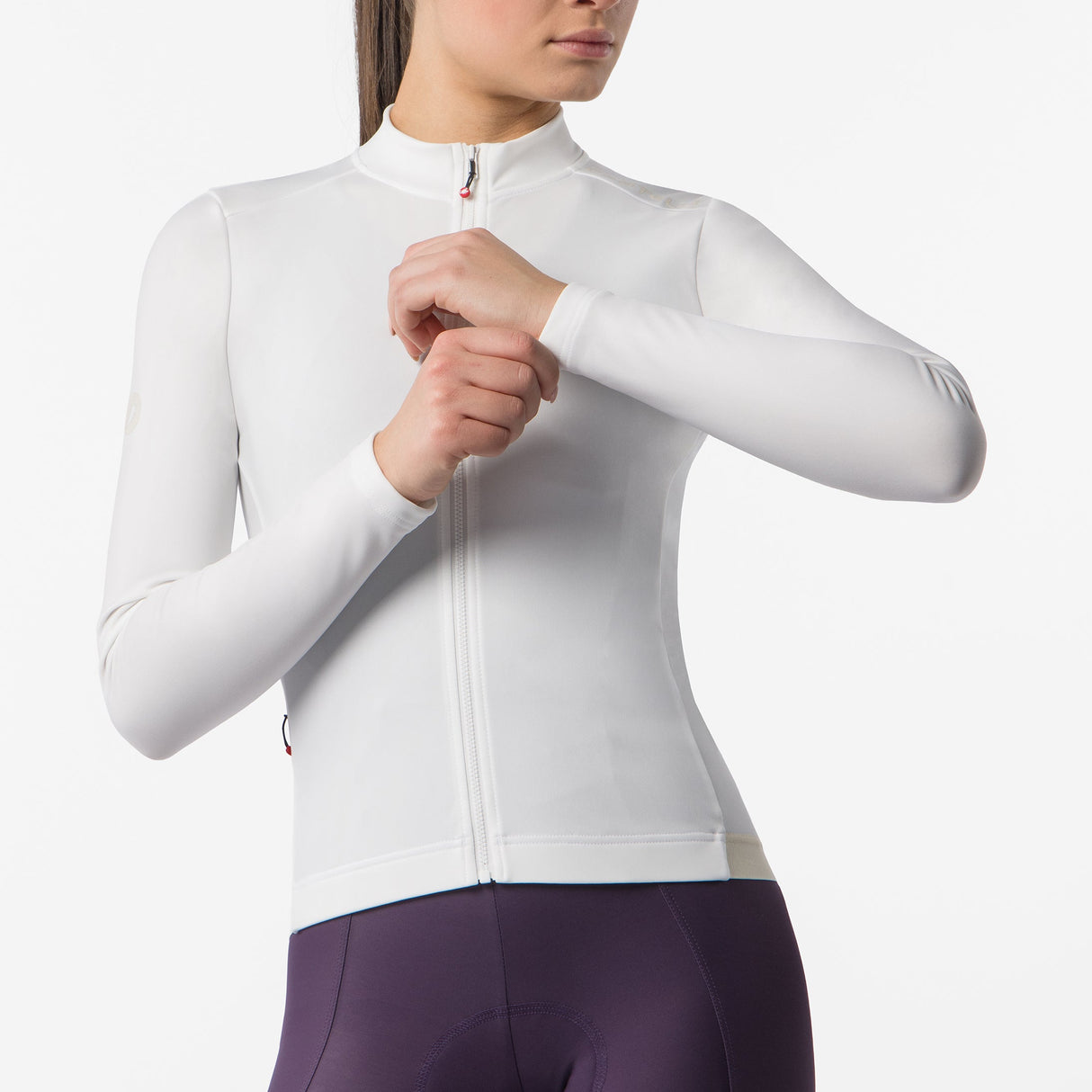 Castelli Espresso Thermal 2 frau langarmtrikot - Weiss