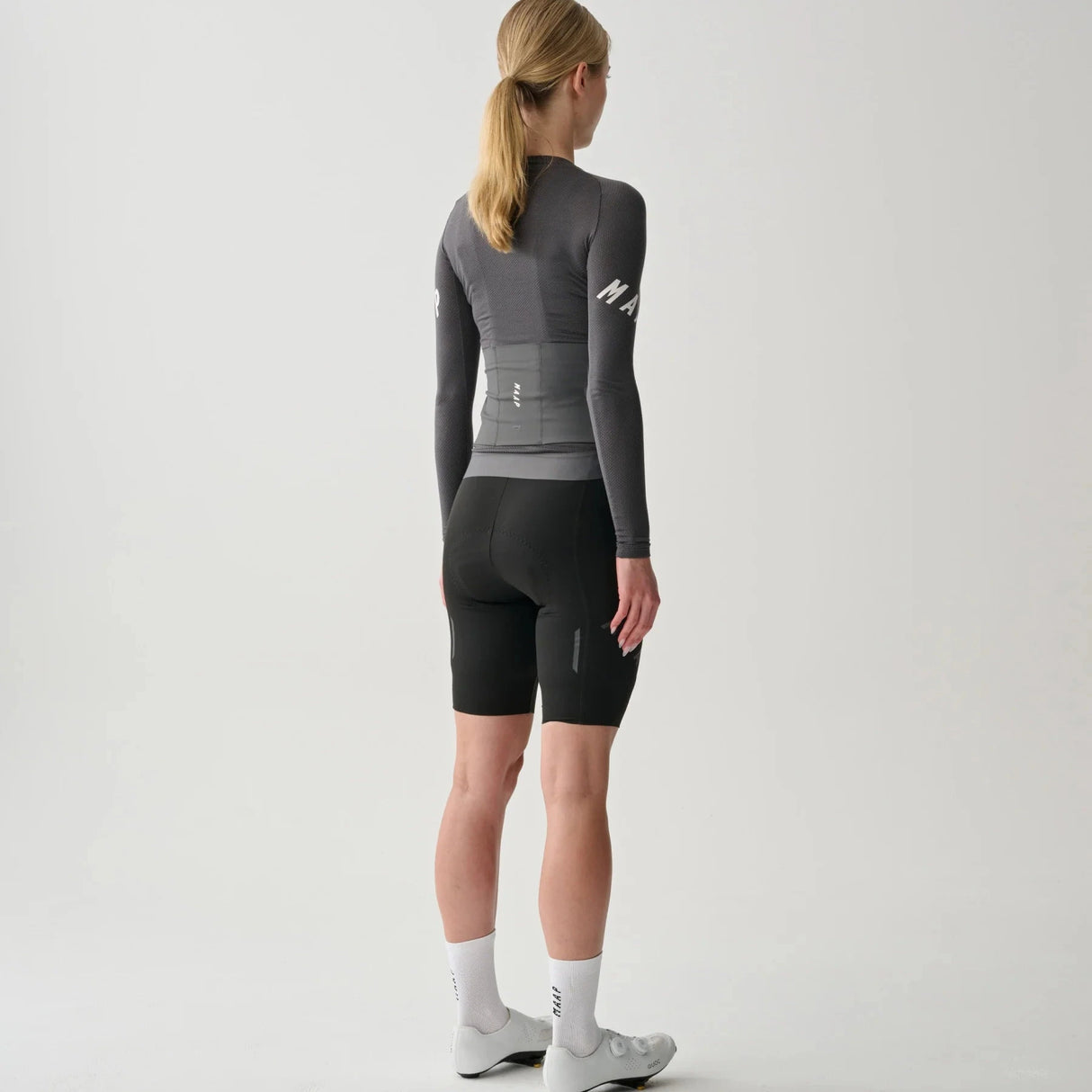 Maglia donna maniche lunghe Maap Aeon - Grigio - H