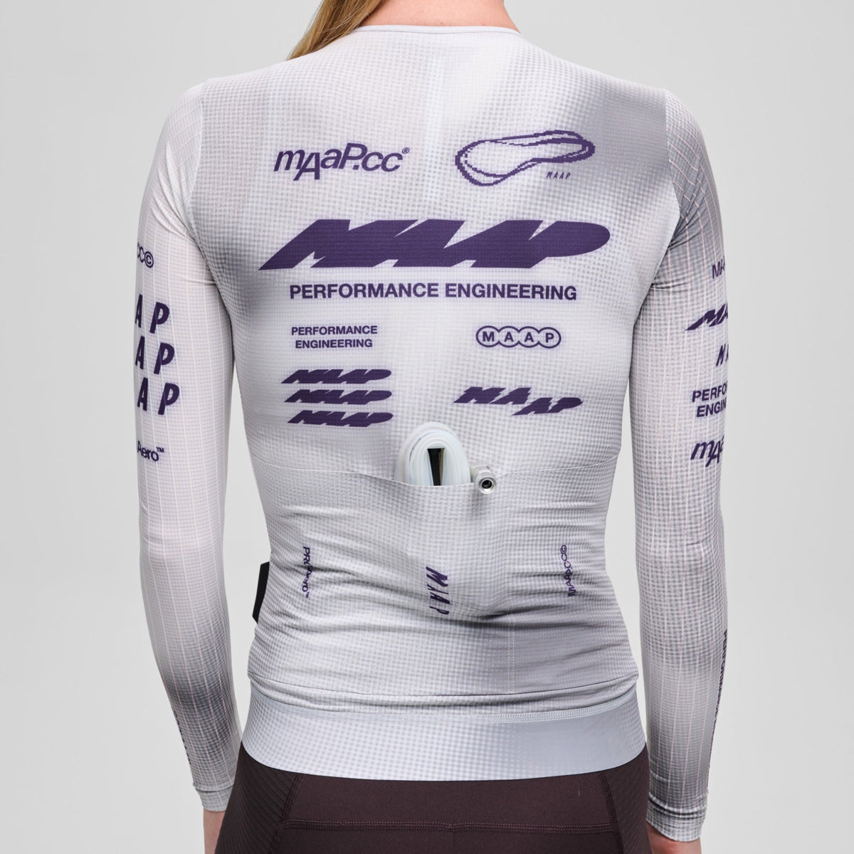 Maglia donna maniche lunghe Maap Beta Pro Aero - Grigio Maap