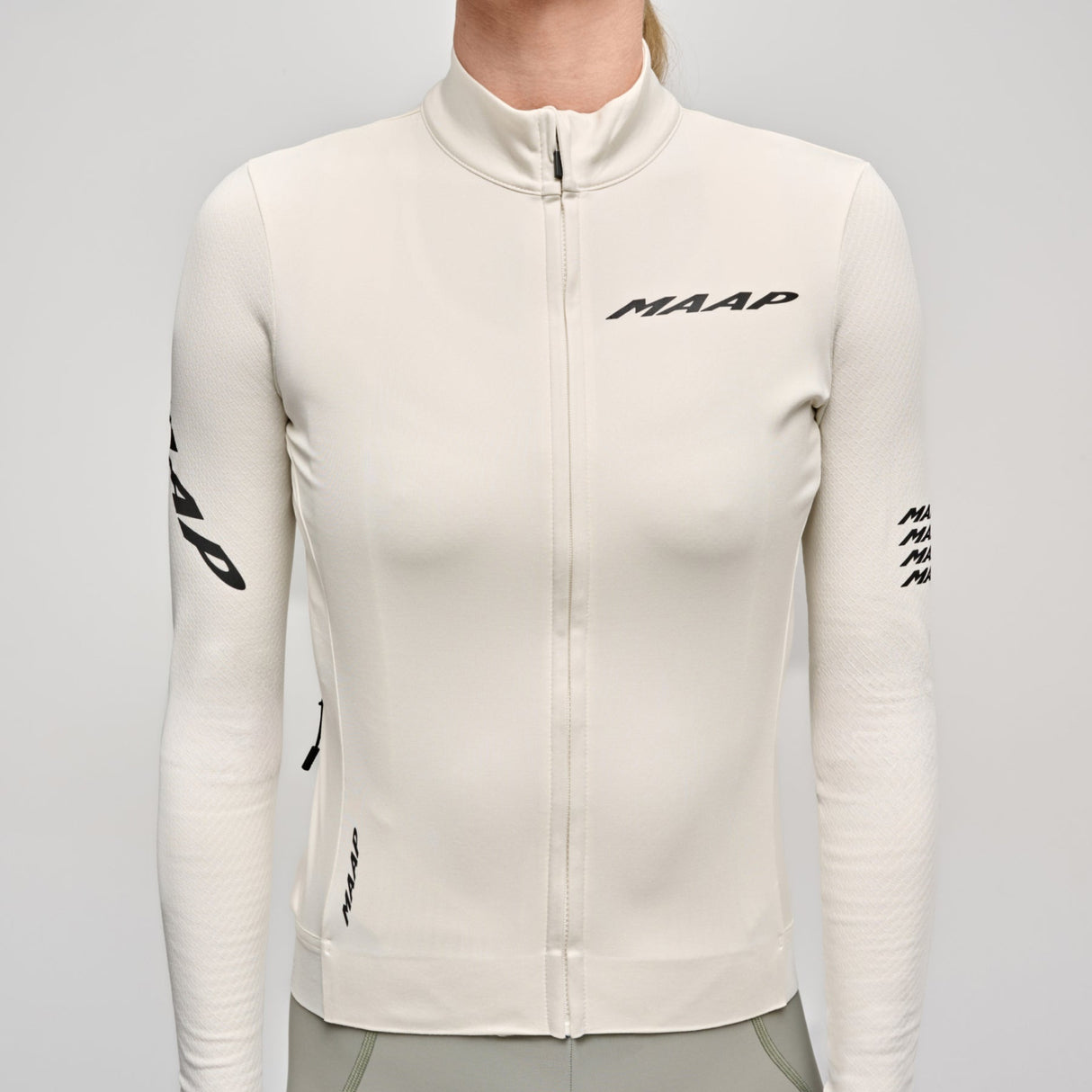 Maglia donna maniche lunghe Maap Emerge Thermal - Bianco Maap