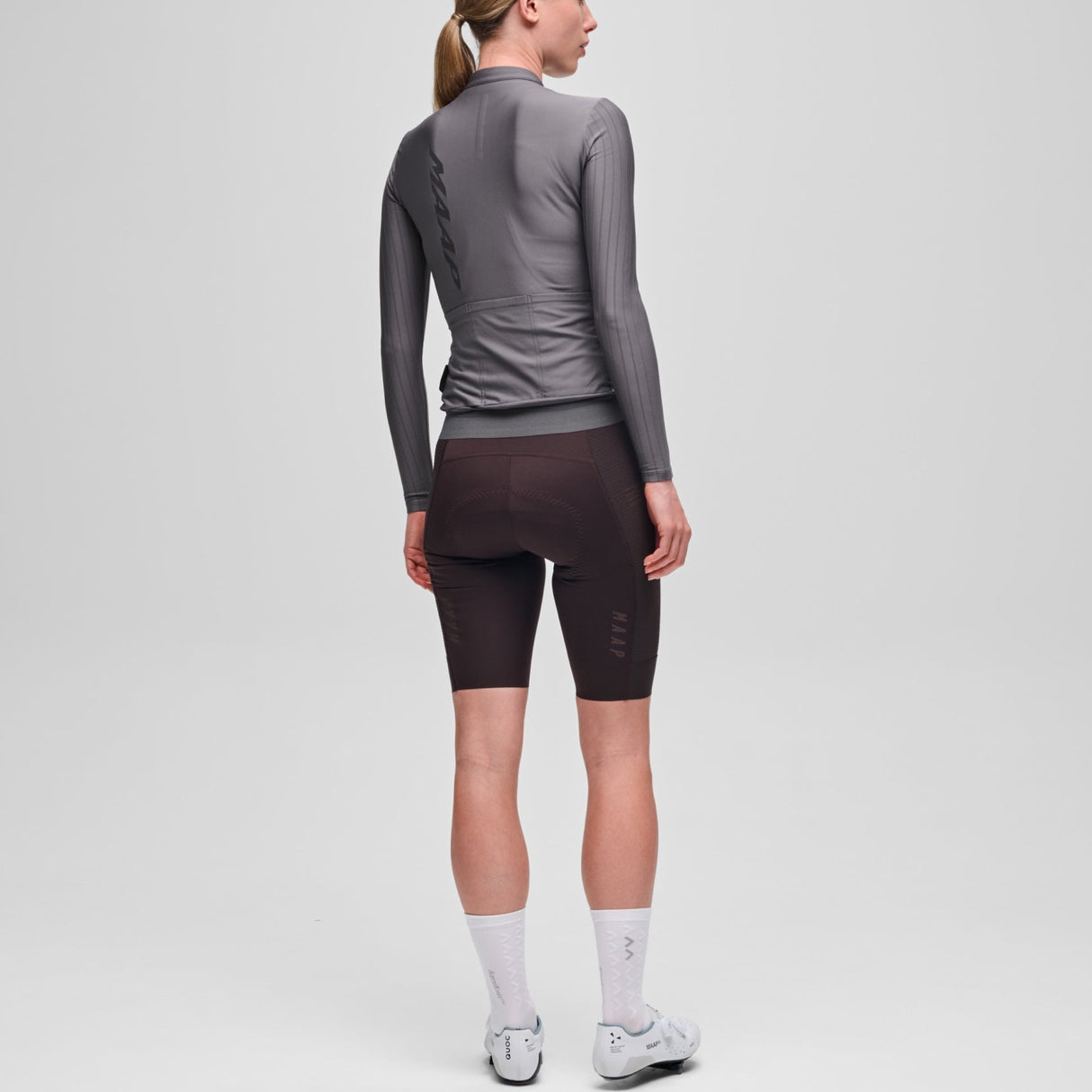 Maap Pro Aero Thermal frau langarmtrikot - Grau Maap