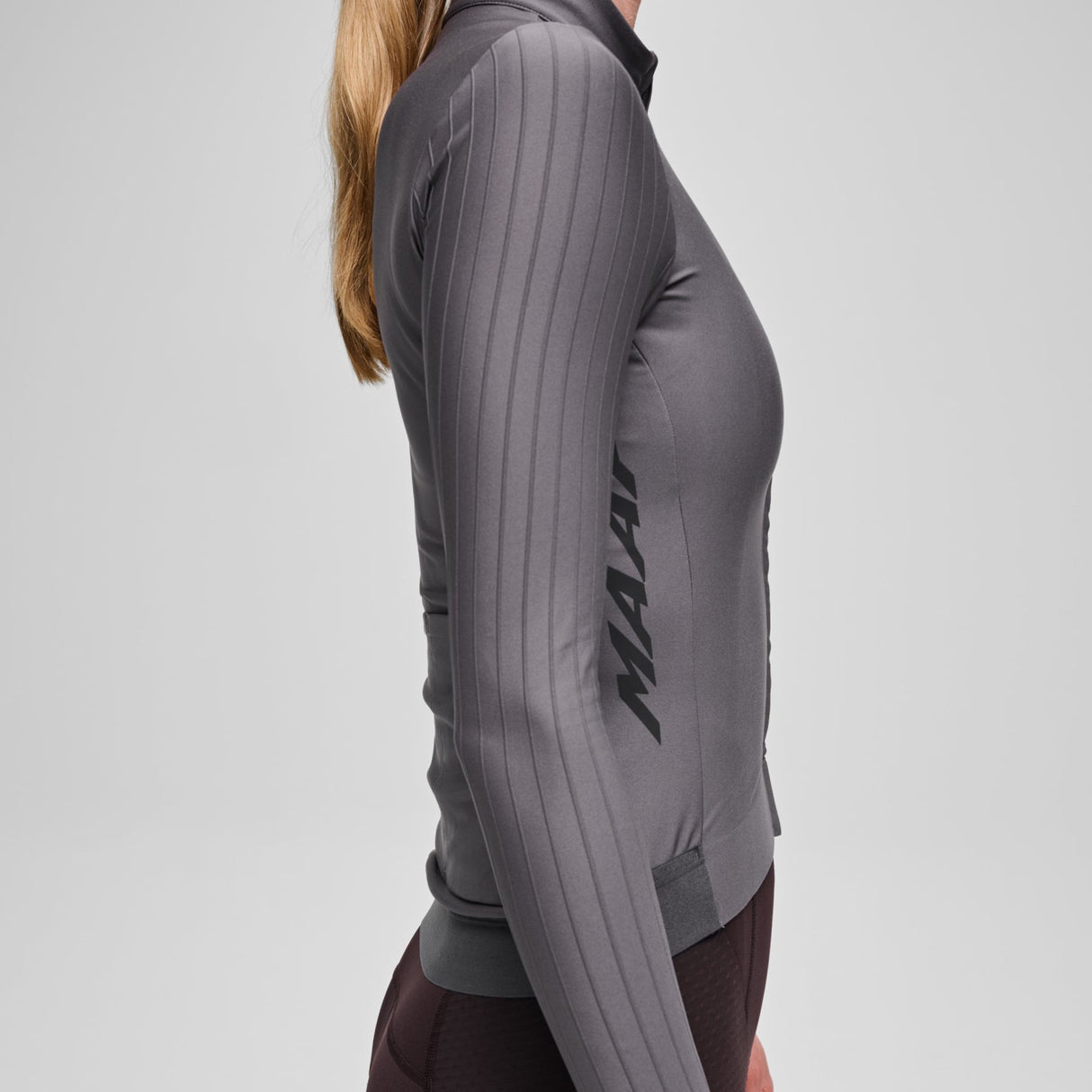 Maap Pro Aero Thermal frau langarmtrikot - Grau Maap