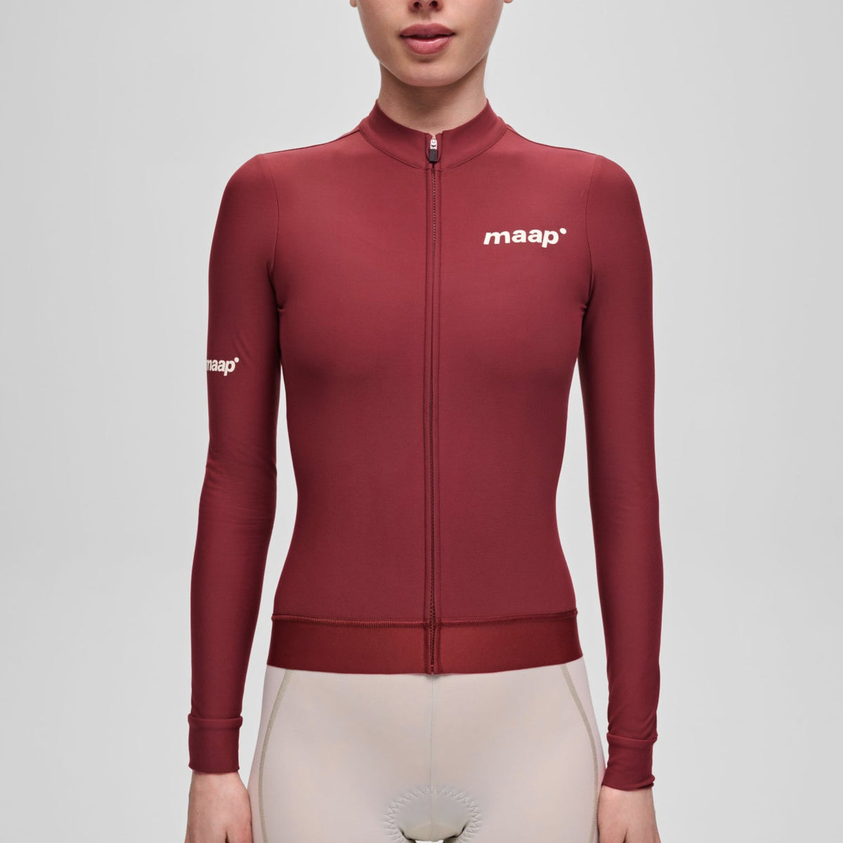 Maglia donna maniche lunghe Maap Thermal Training 2.0 - Pomegranate Maap