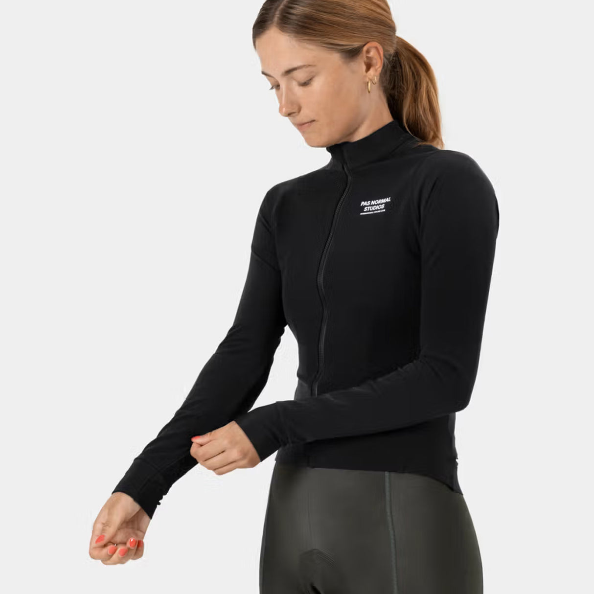 Maglia donna maniche lunghe Pas Normal Studios Mechanism Thermal - Nero Pas Normal Studios