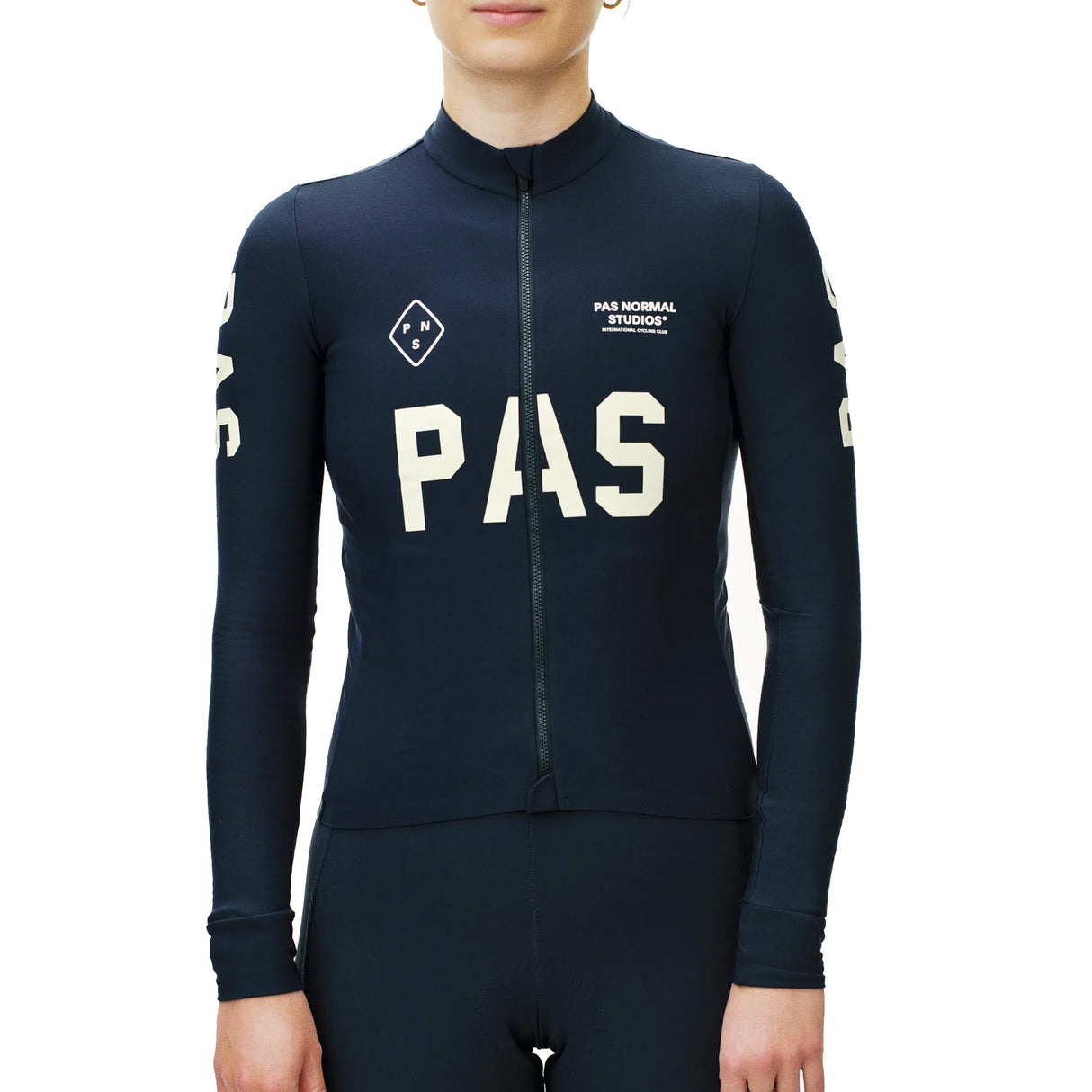 Maglia donna maniche lunghe Pas Normal Studios Mechanism PAS - Blu Pas Normal Studios