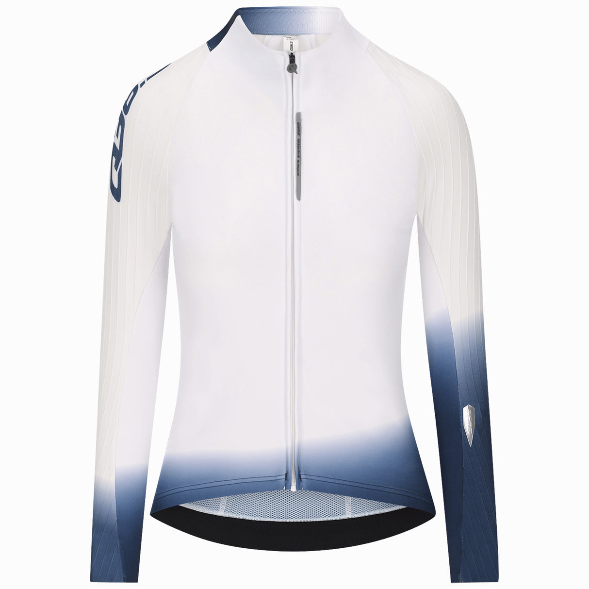 Q36.5 Gregarius Hybrid Light Collar Fade women long sleeves jersey - White