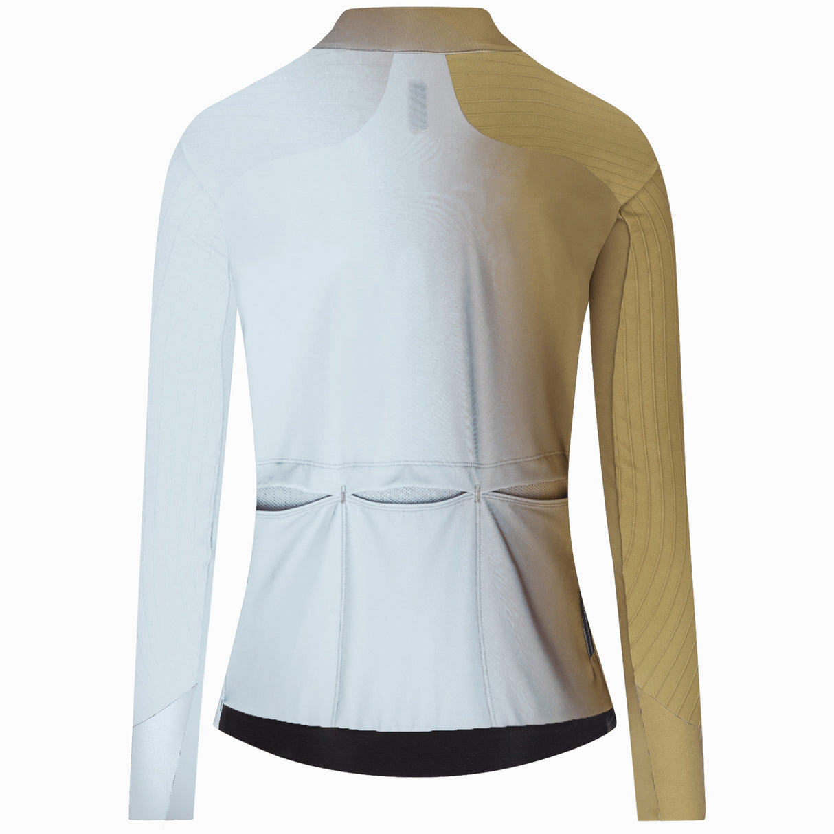 Maillot mujer manga larga Q36.5 Gregarius Hybrid Big Fade - Verde