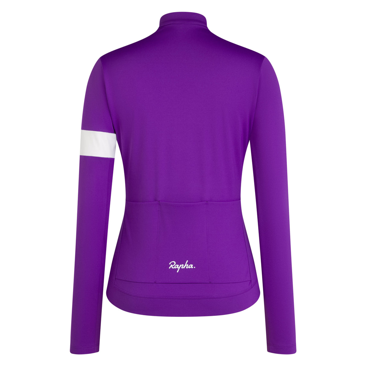 Maglia donna maniche lunghe Rapha Core - Viola bianco Rapha