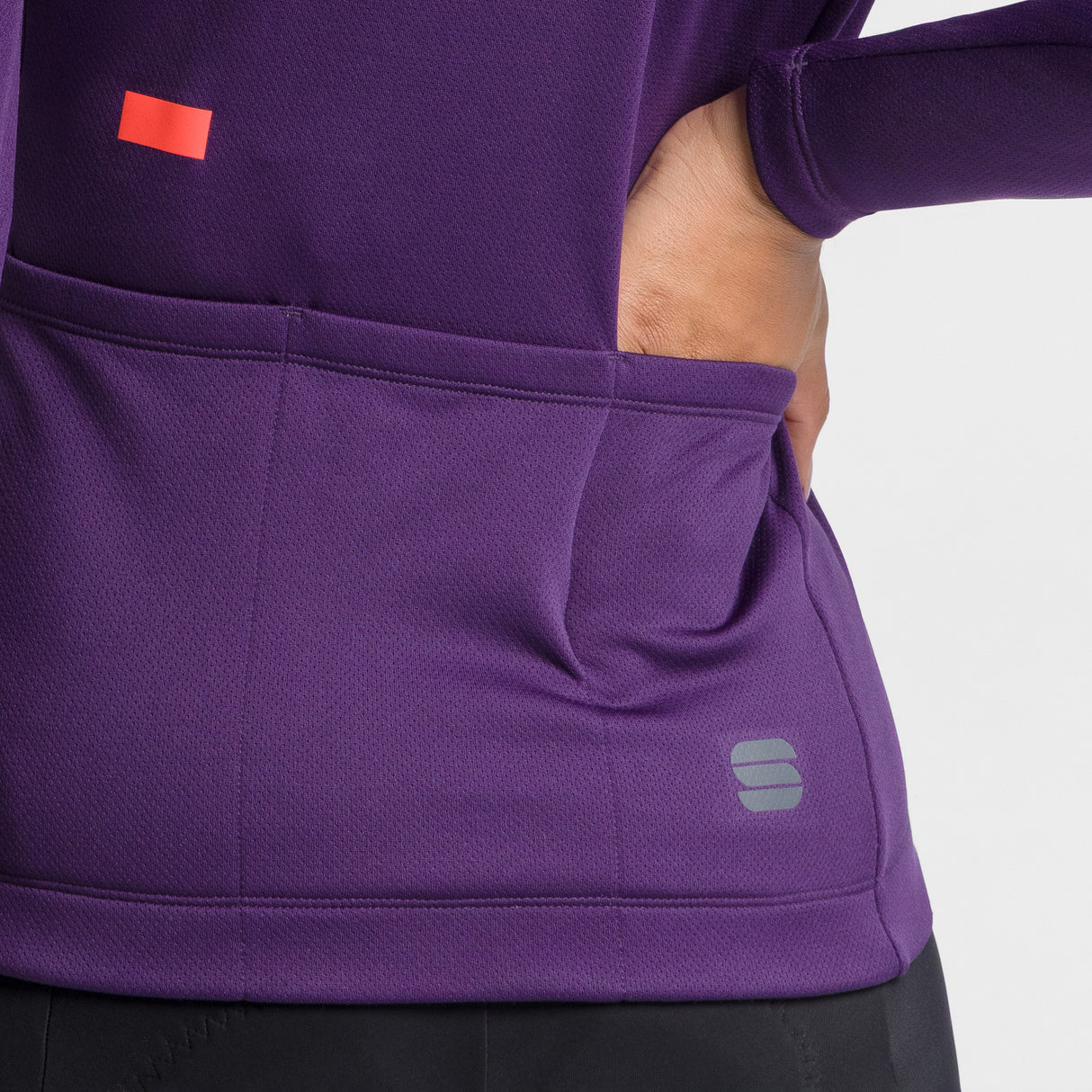Maillot mujer manga larga Sportful Classic Thermal - Morado
