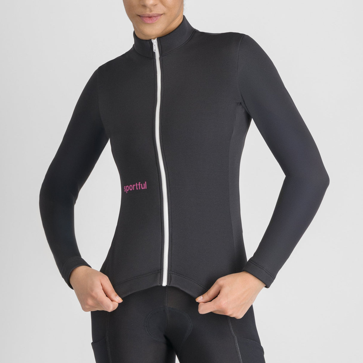 Maglia donna maniche lunghe Sportful Classic Thermal - Nero Sportful