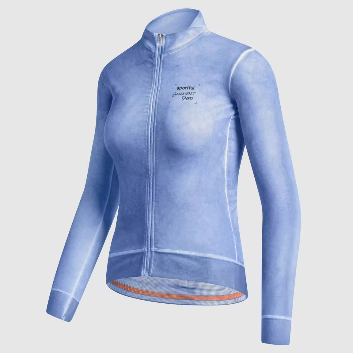 Sportful Dyed women long sleeve jersey - Frozen Ocean