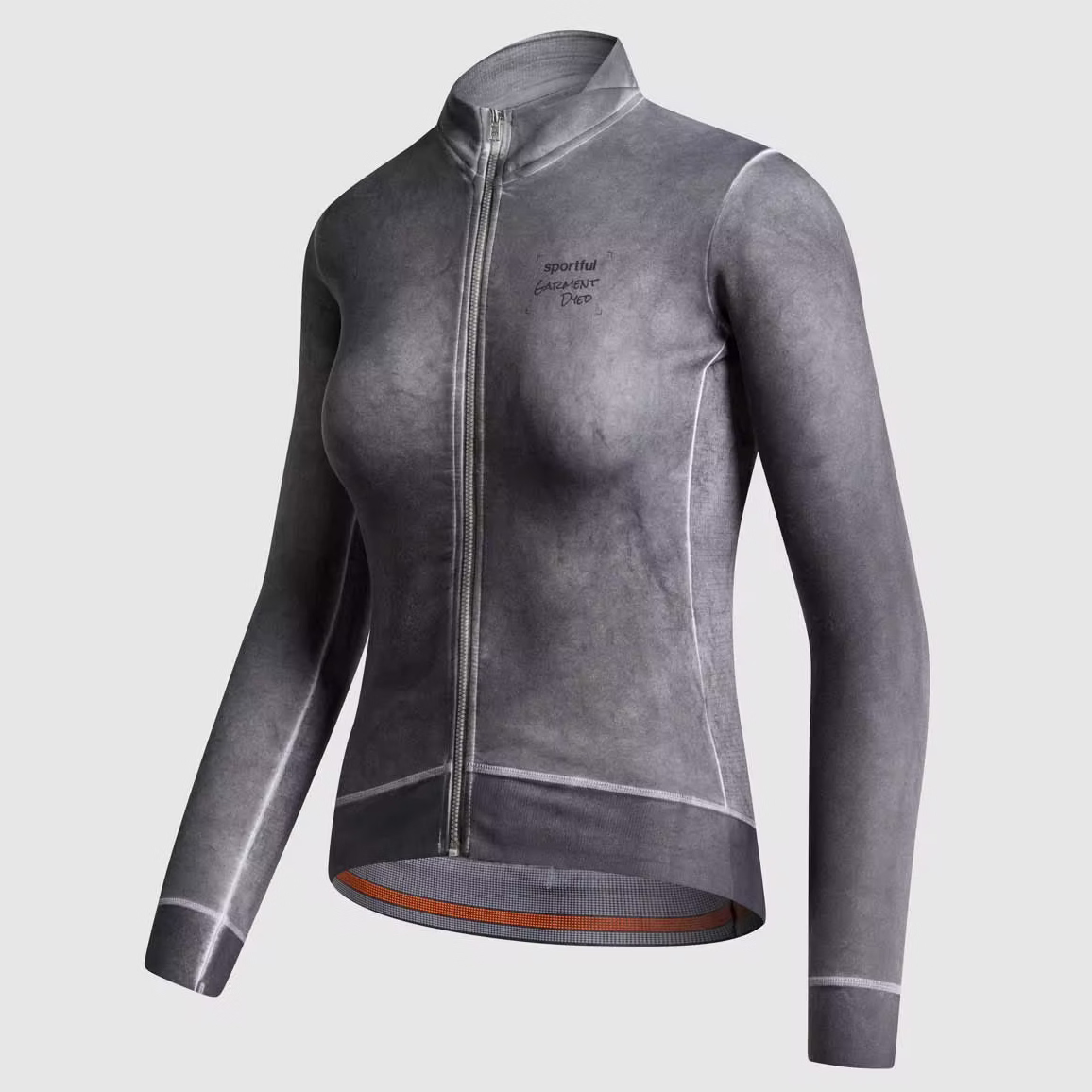Sportful Dyed frau langarmtrikot - Grau
