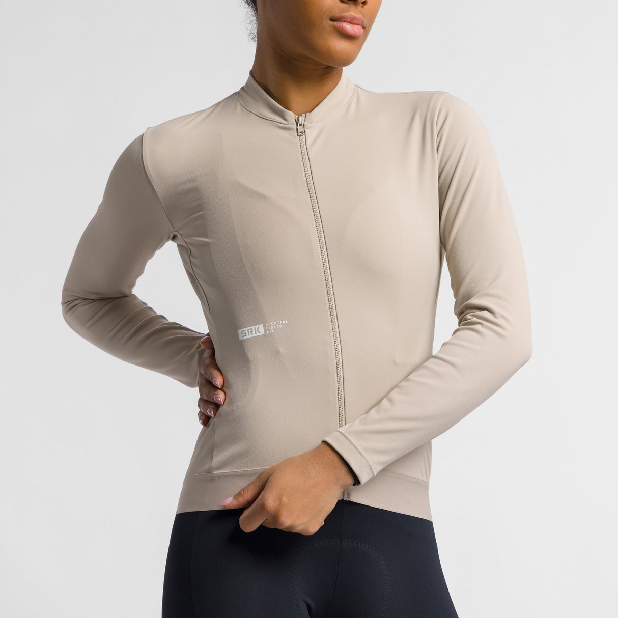 Sportful Srk 2 frau langarmtrikot - Beige