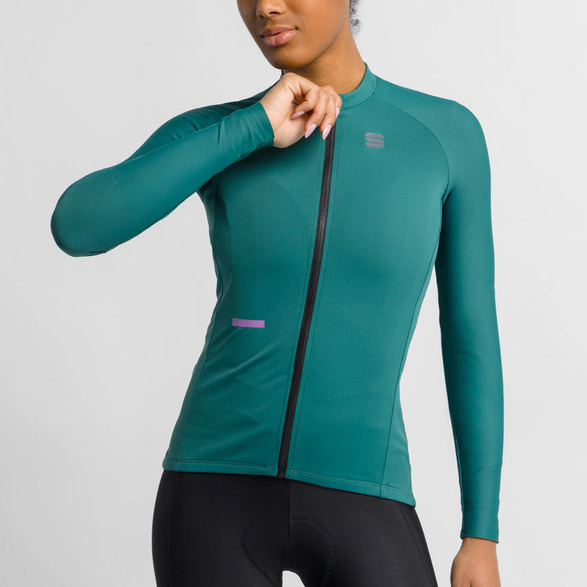Maglia donna maniche lunghe Sportful Supernova - Verde Sportful
