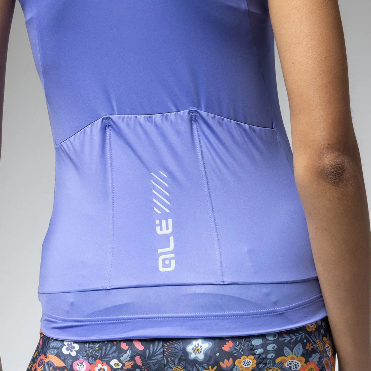 Ale Pragma Color Block 2.0 women sleeveless jersey - Light blue